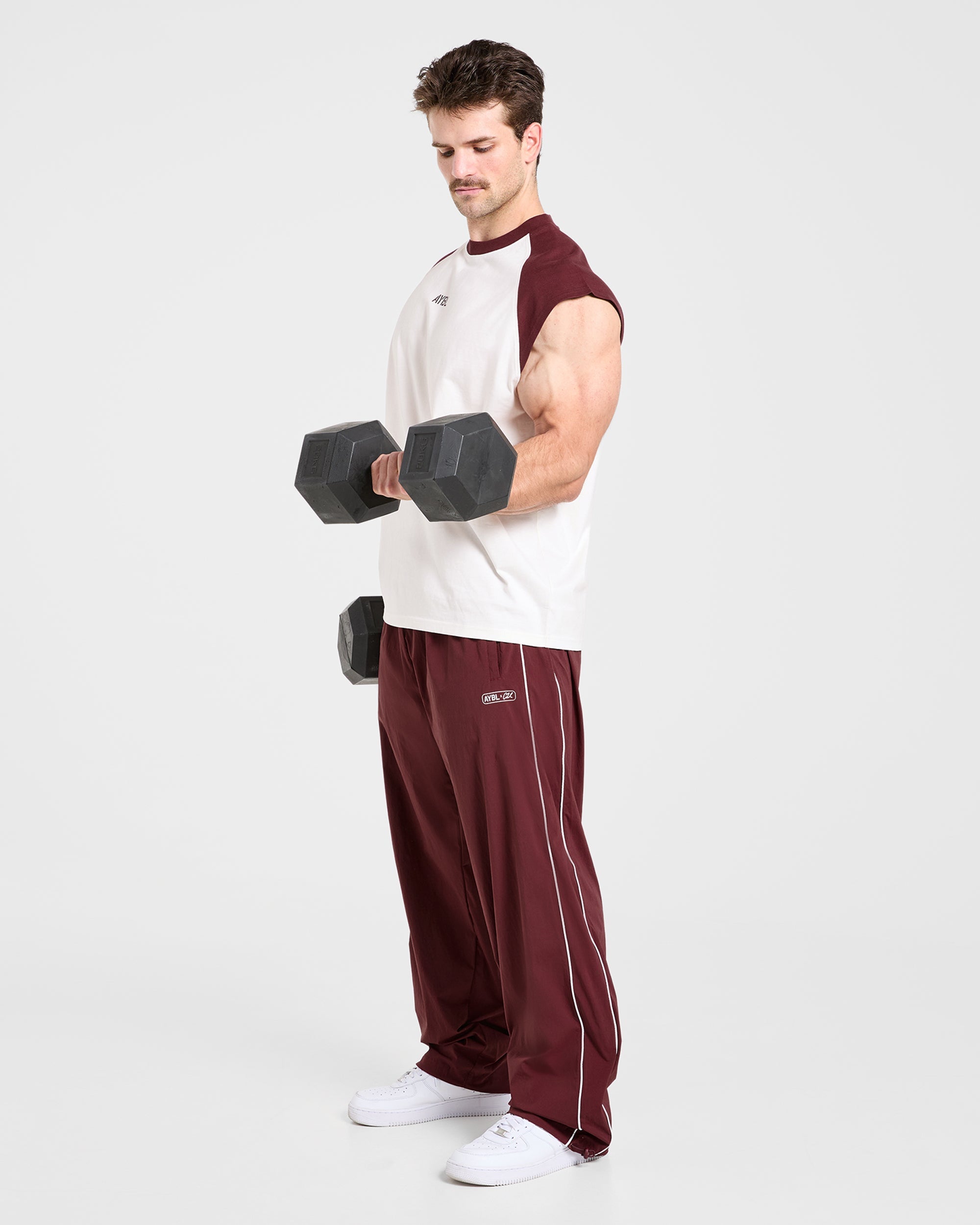 Cam Kissel x Track Joggers - Burgundy