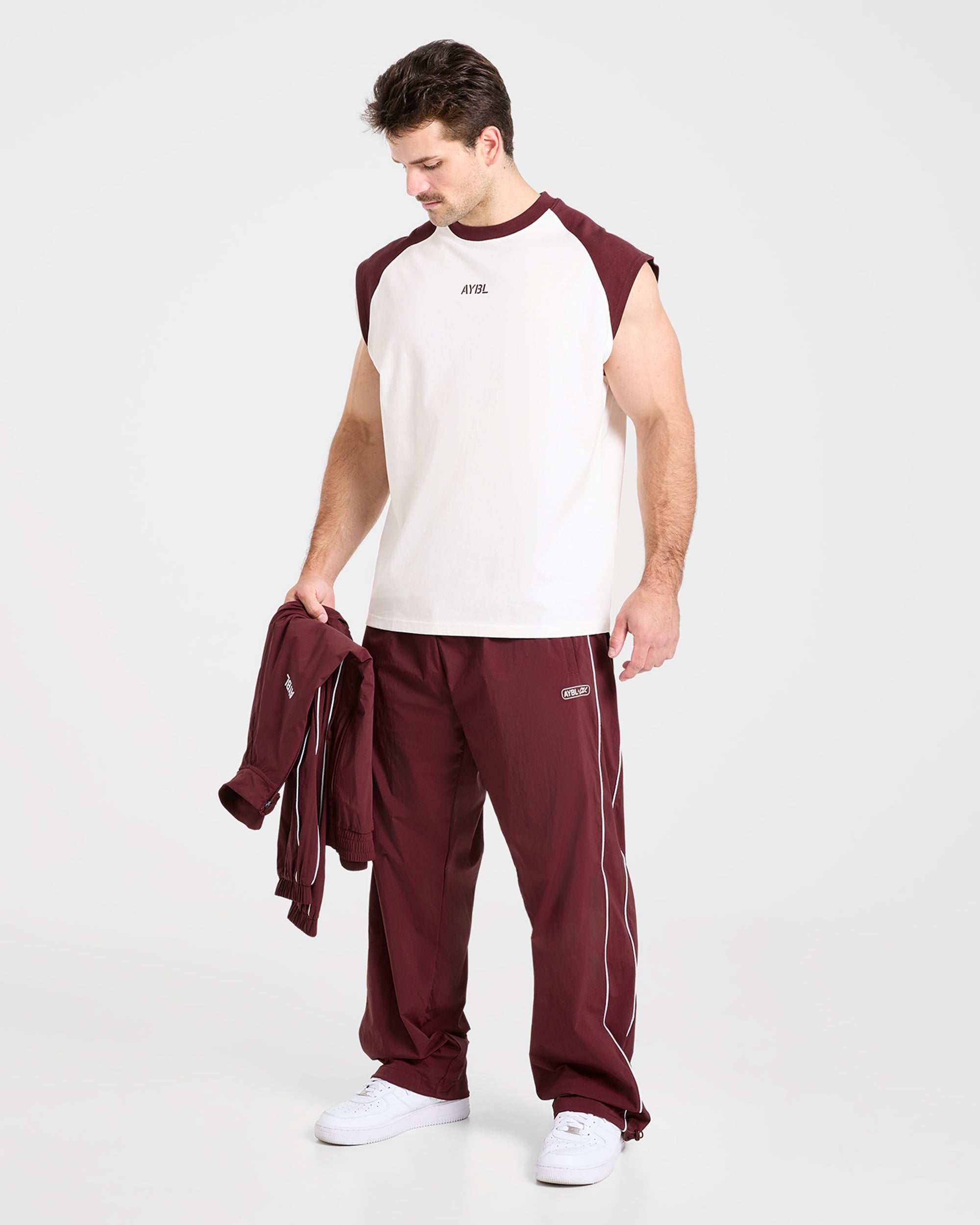 Cam Kissel x Track Joggers - Burgundy