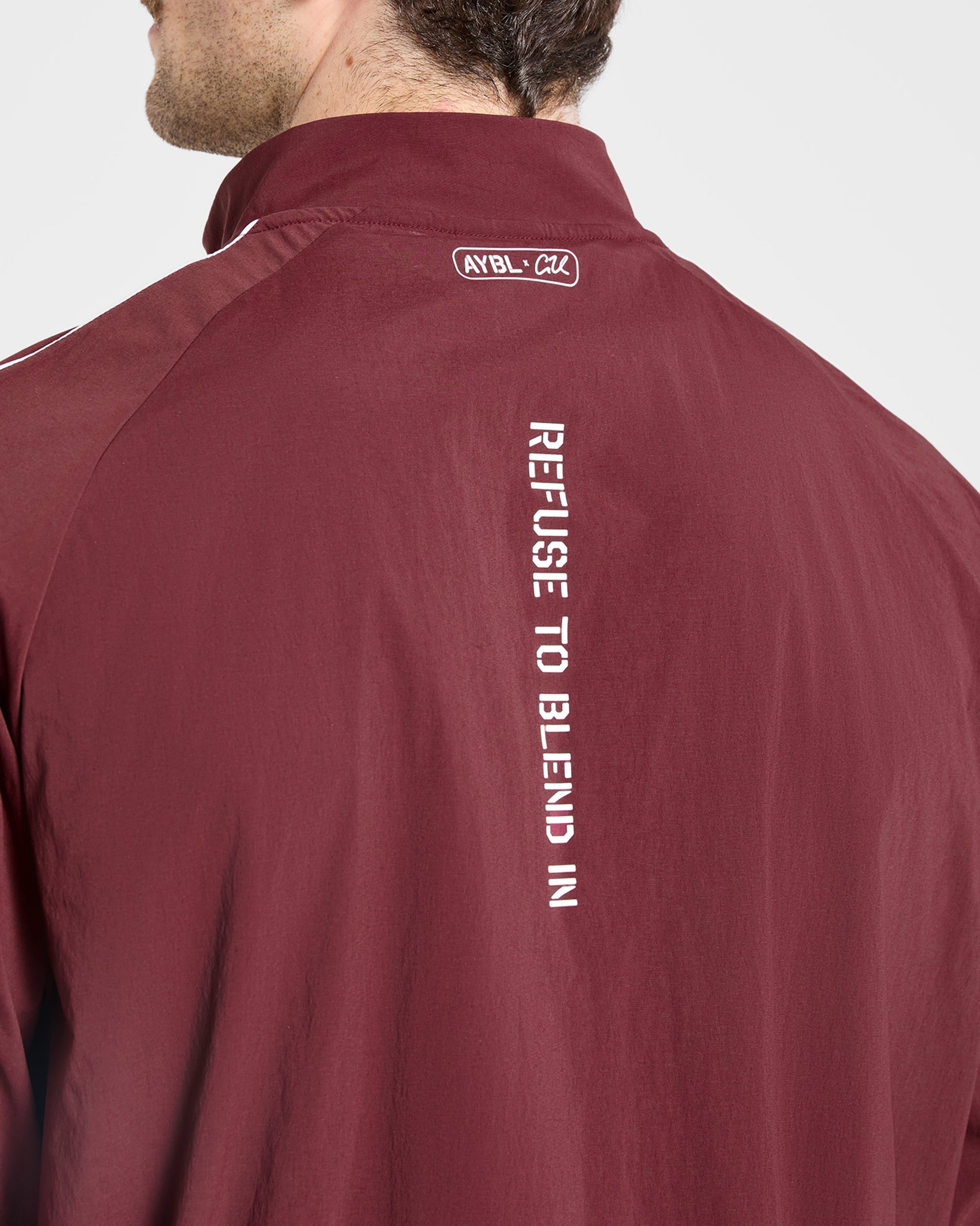 Cam Kissel x Track Jacket - Burgundy