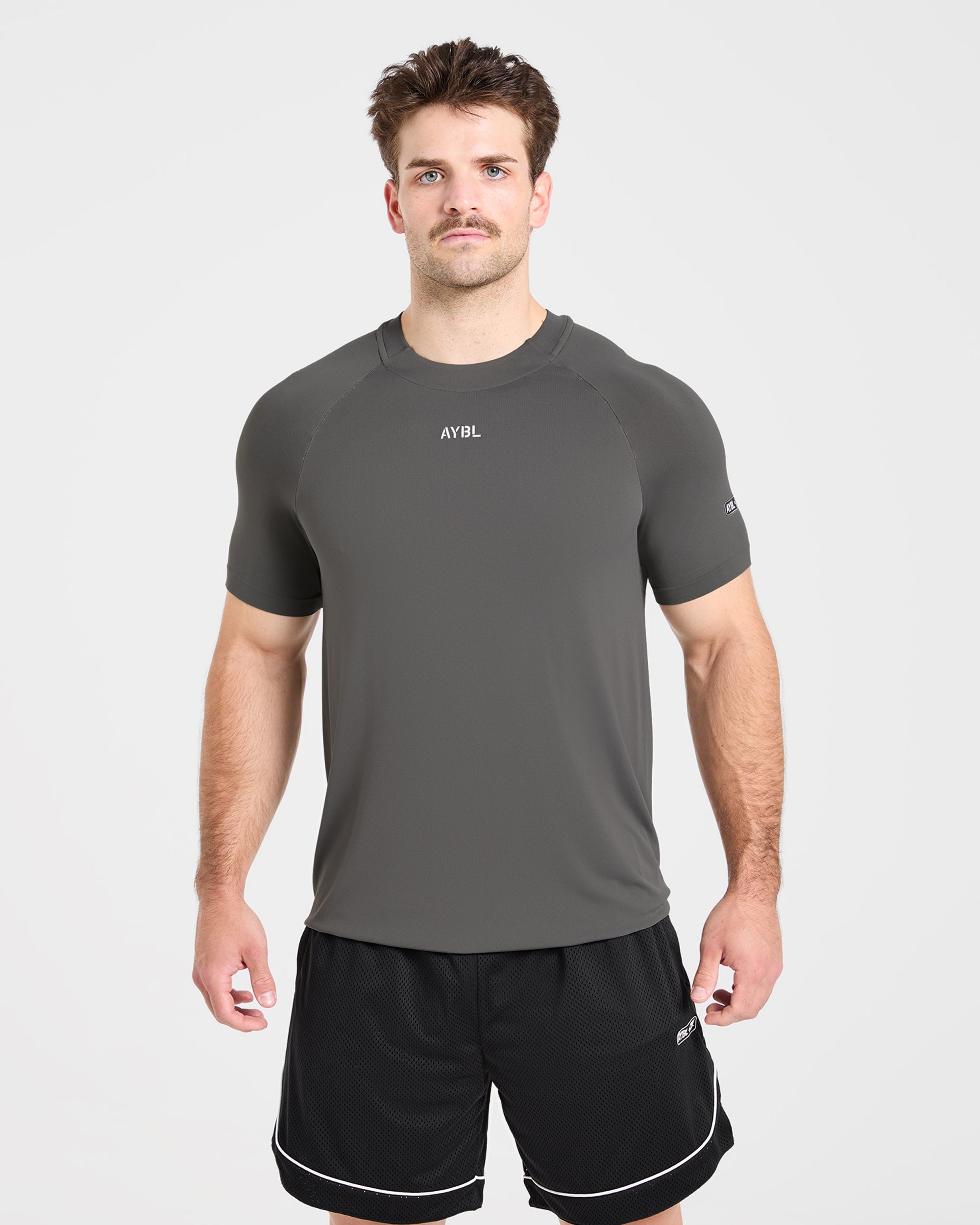 Cam Kissel x Seamless T Shirt - Charcoal