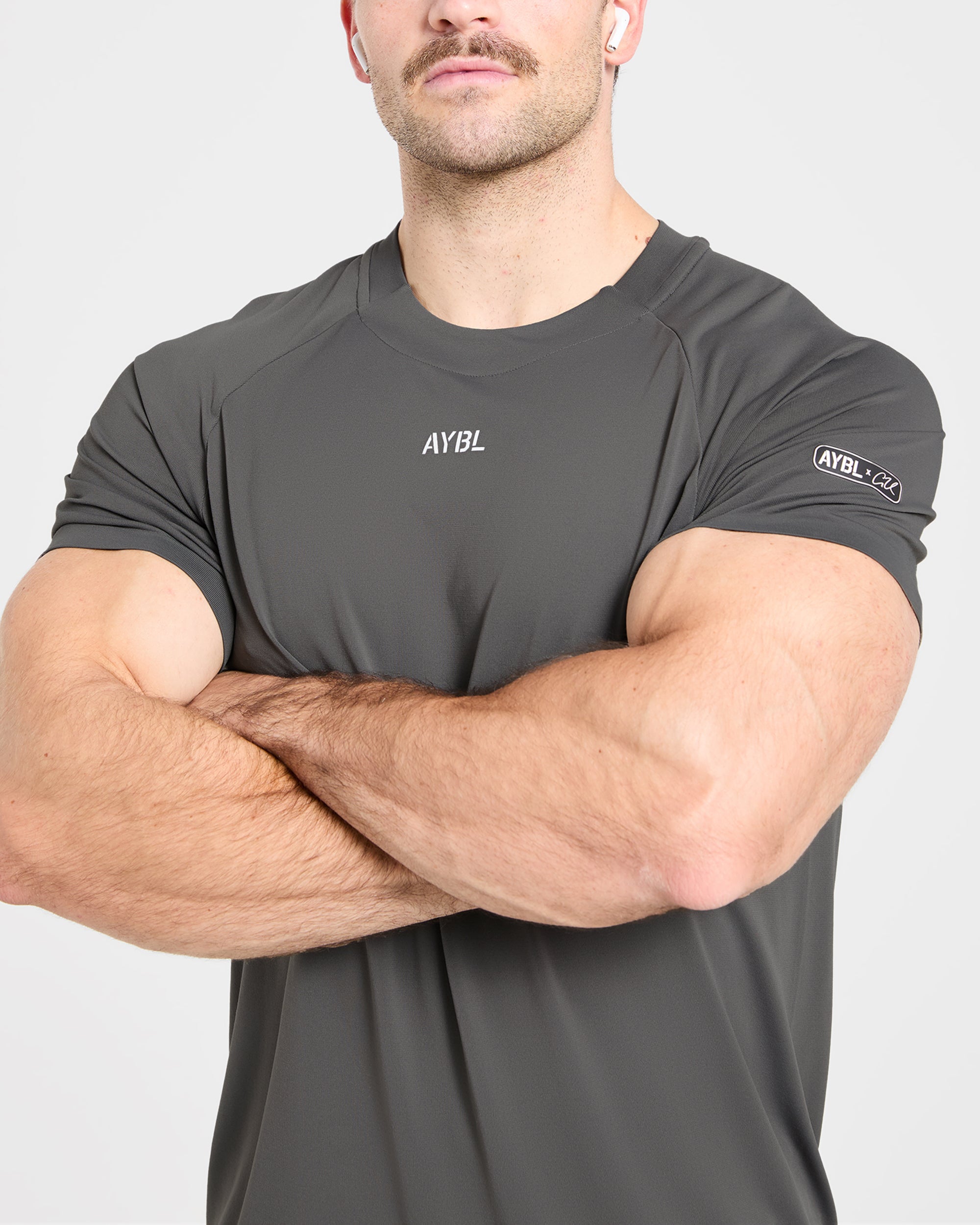 Cam Kissel x Seamless T Shirt - Charcoal