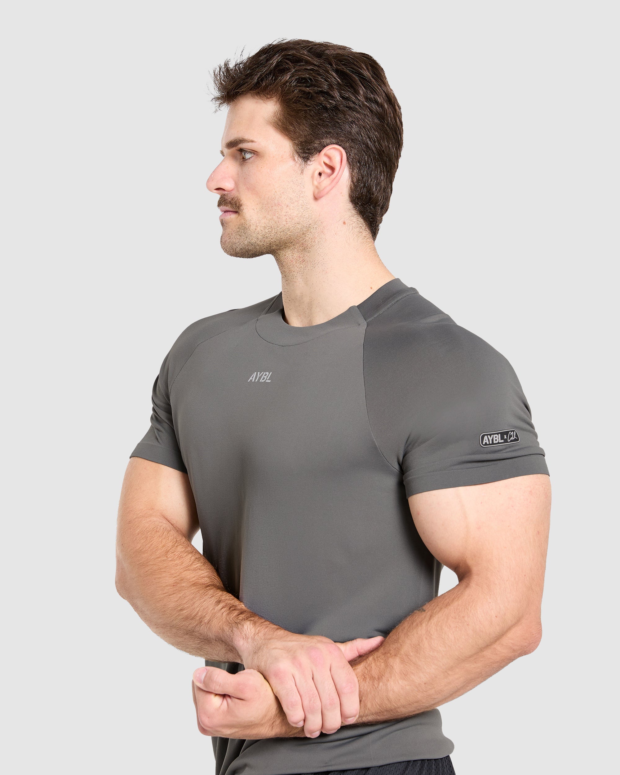 Cam Kissel x Seamless T Shirt - Charcoal