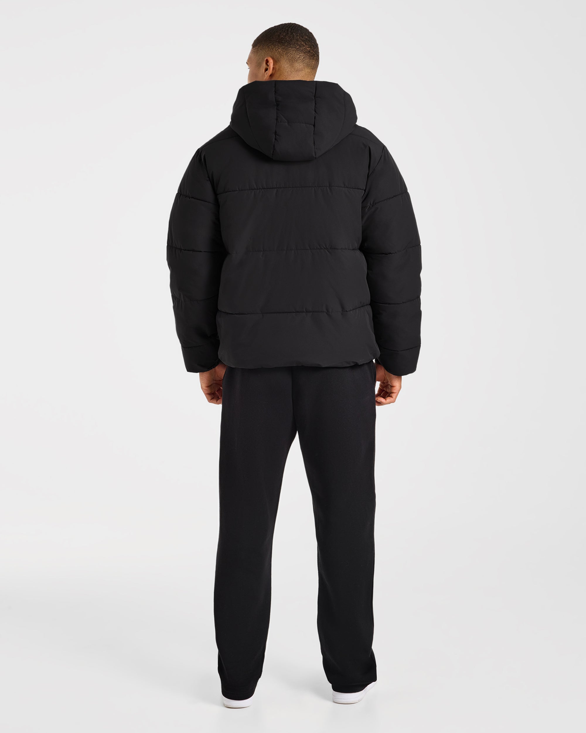 Classic Puffer Coat - Black