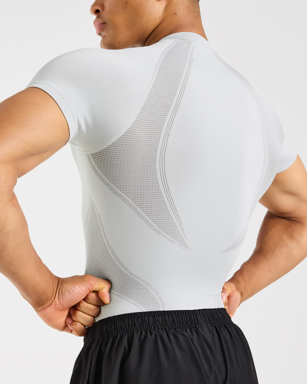 Charge Seamless T Shirt - Light Grey