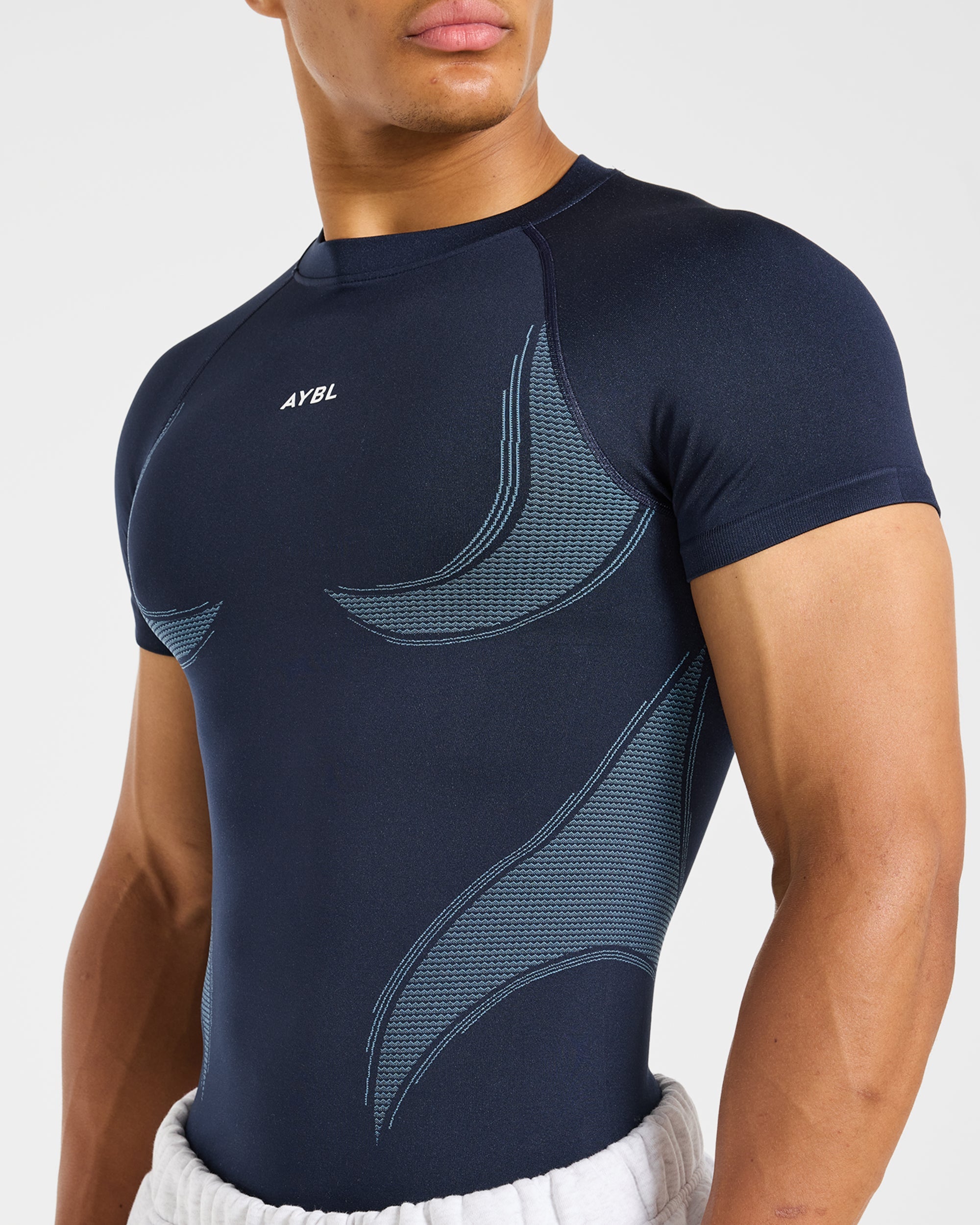 Charge Seamless T Shirt - Navy