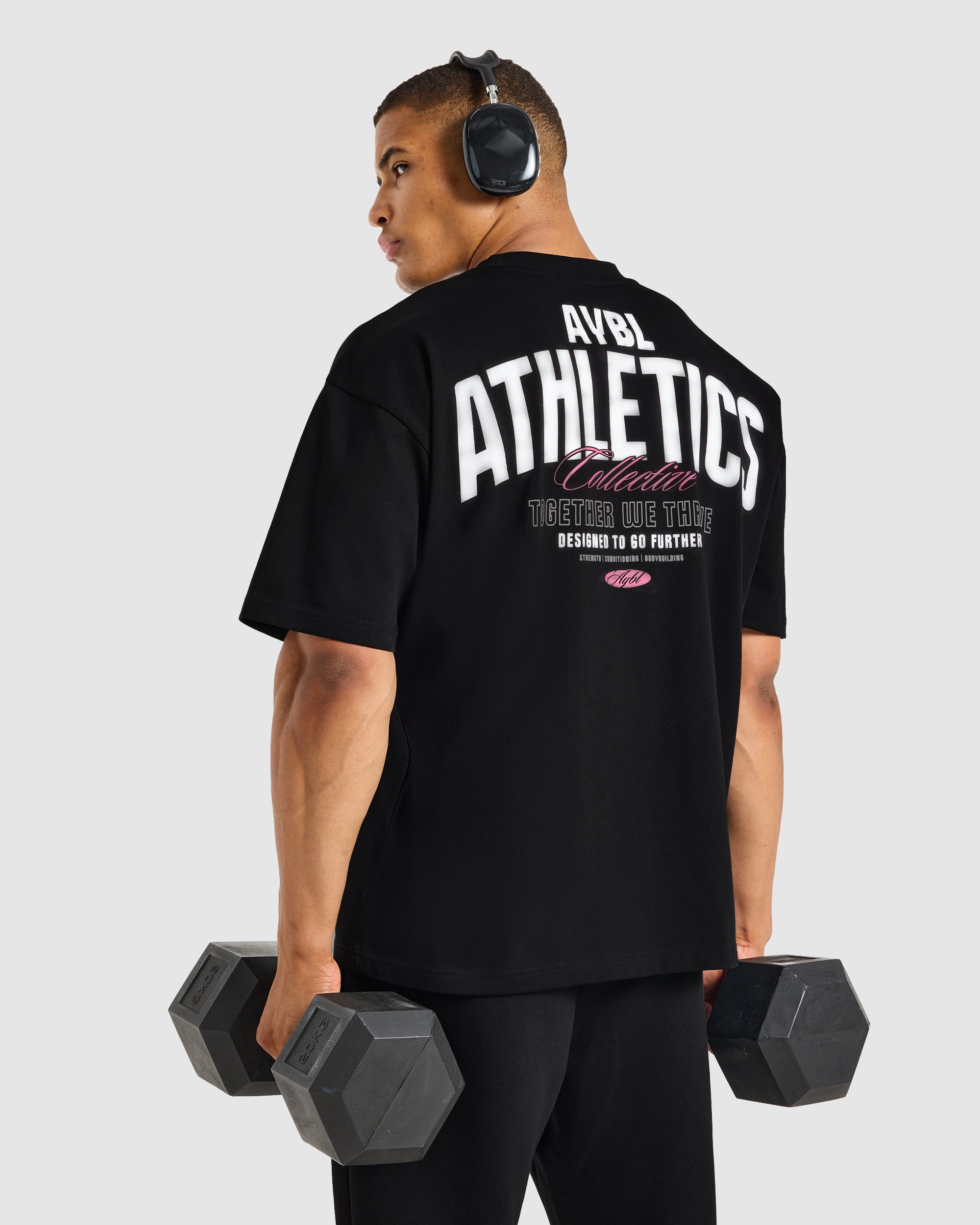 Script Collective Oversized T Shirt - Black