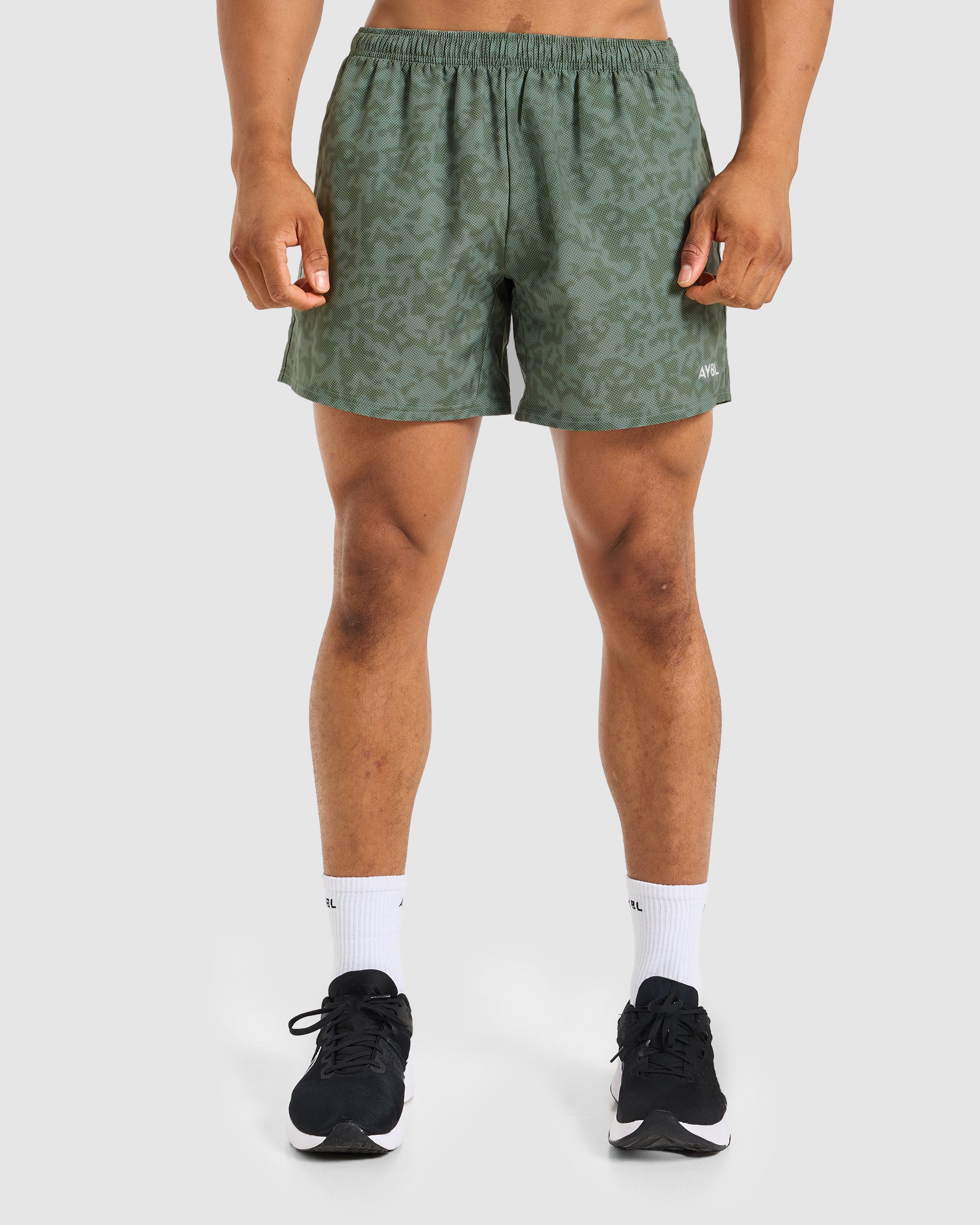 Core 5" Shorts - Olive Camo