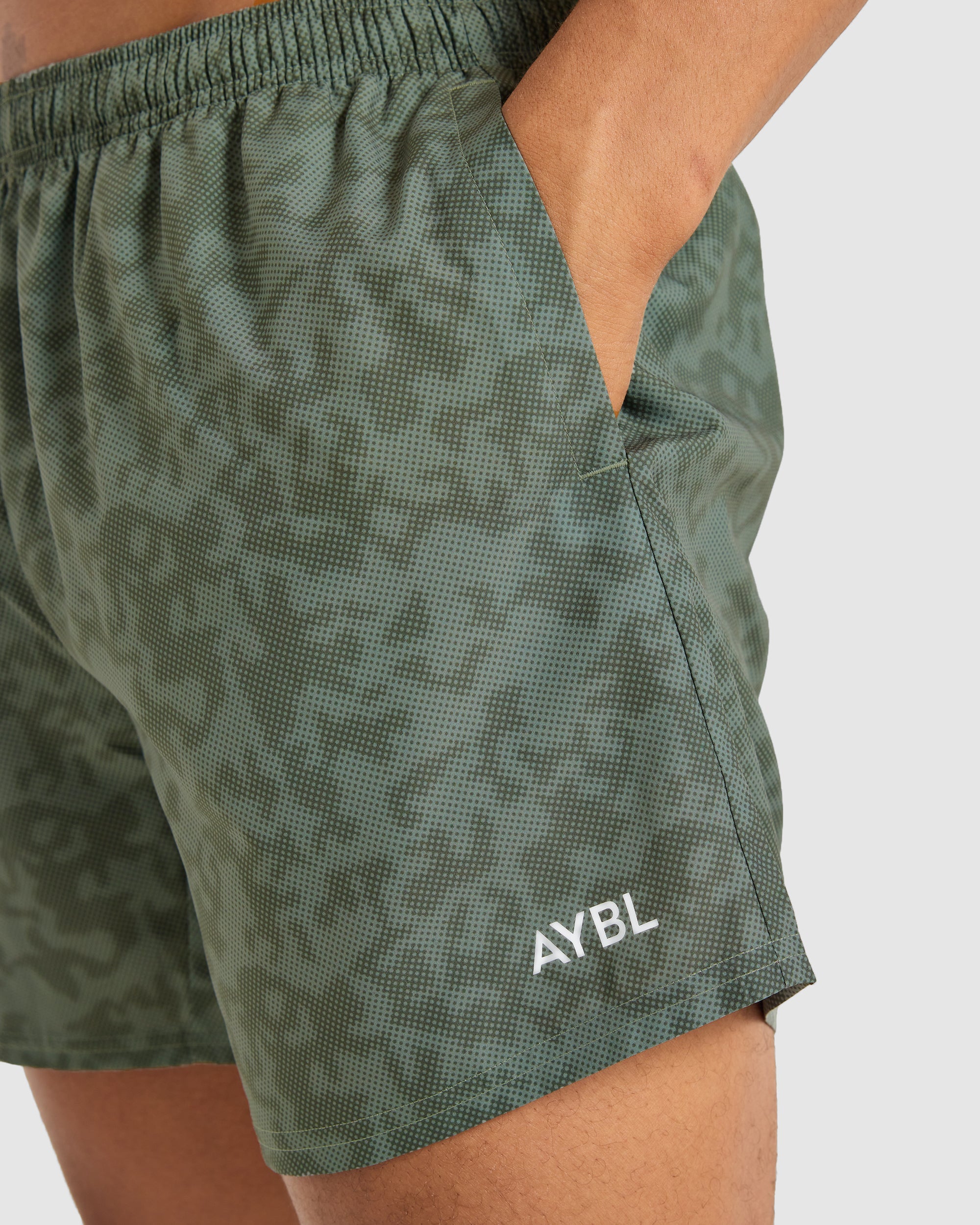 Core 5" Shorts - Olive Camo