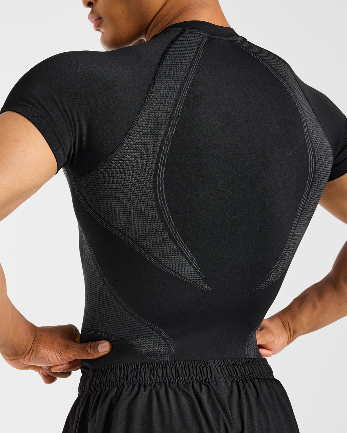 Charge Seamless T Shirt - Black/Charcoal