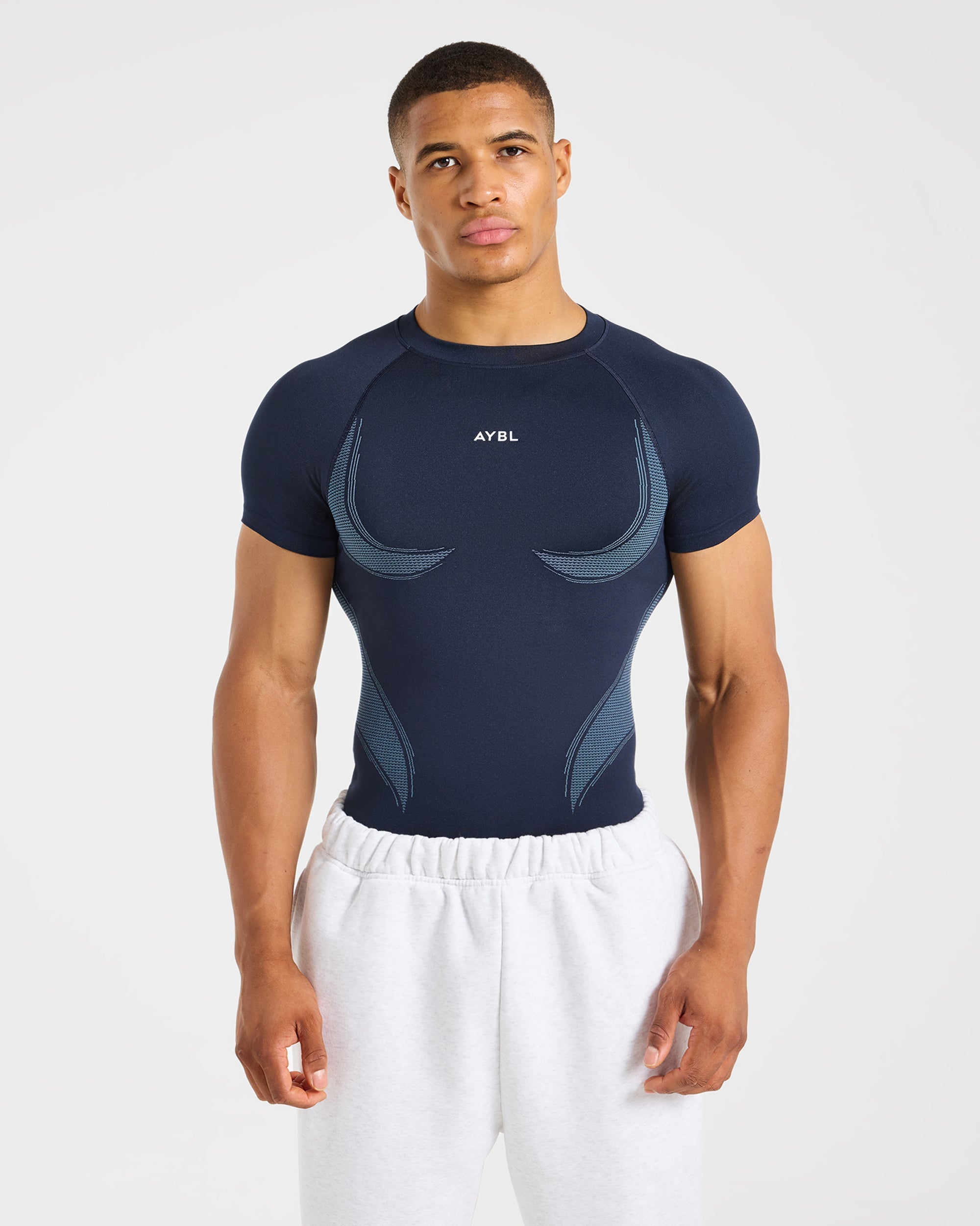 Charge Seamless T Shirt - Navy
