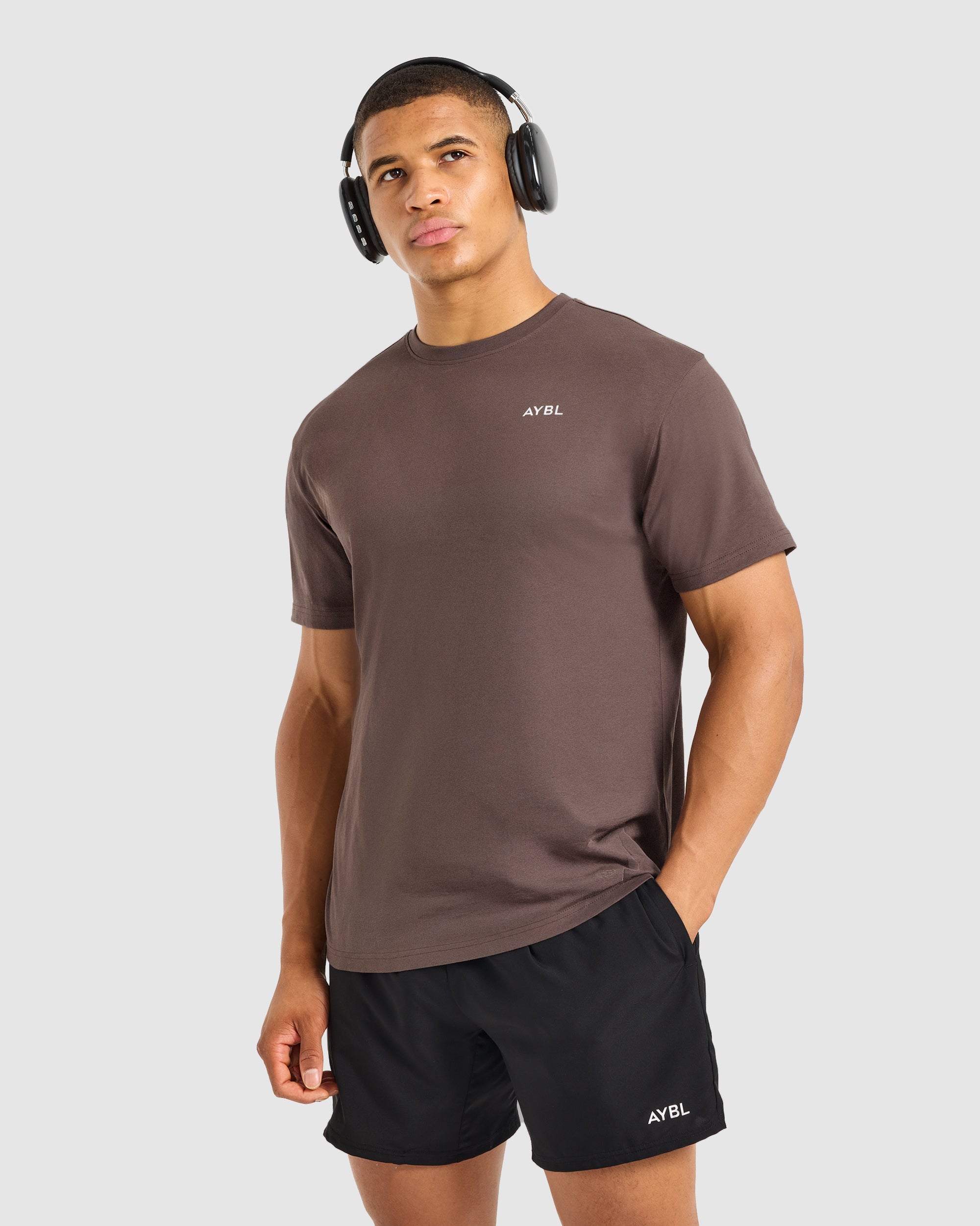 Essential T Shirt - Deep Brown