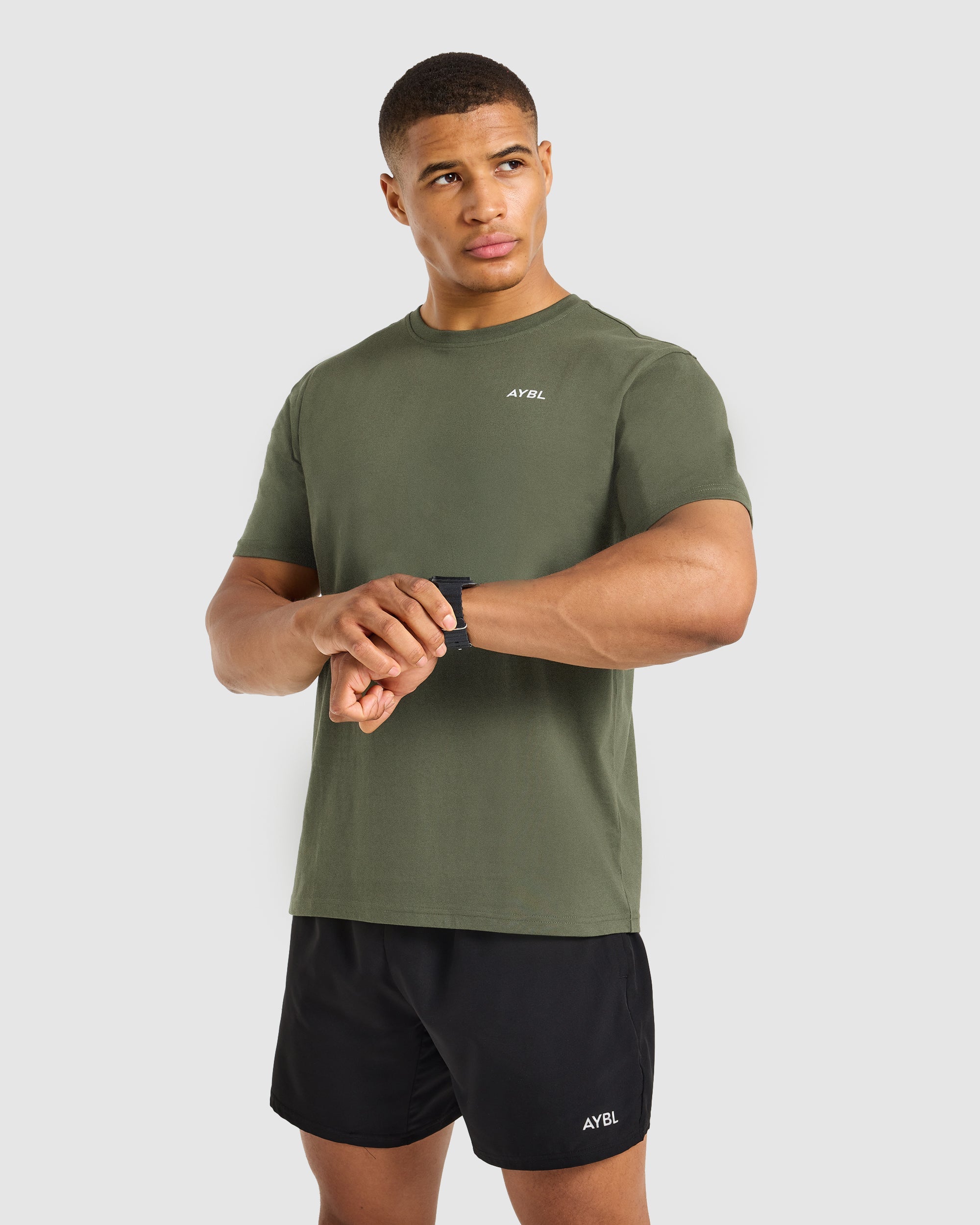 Essential T Shirt - Army Green