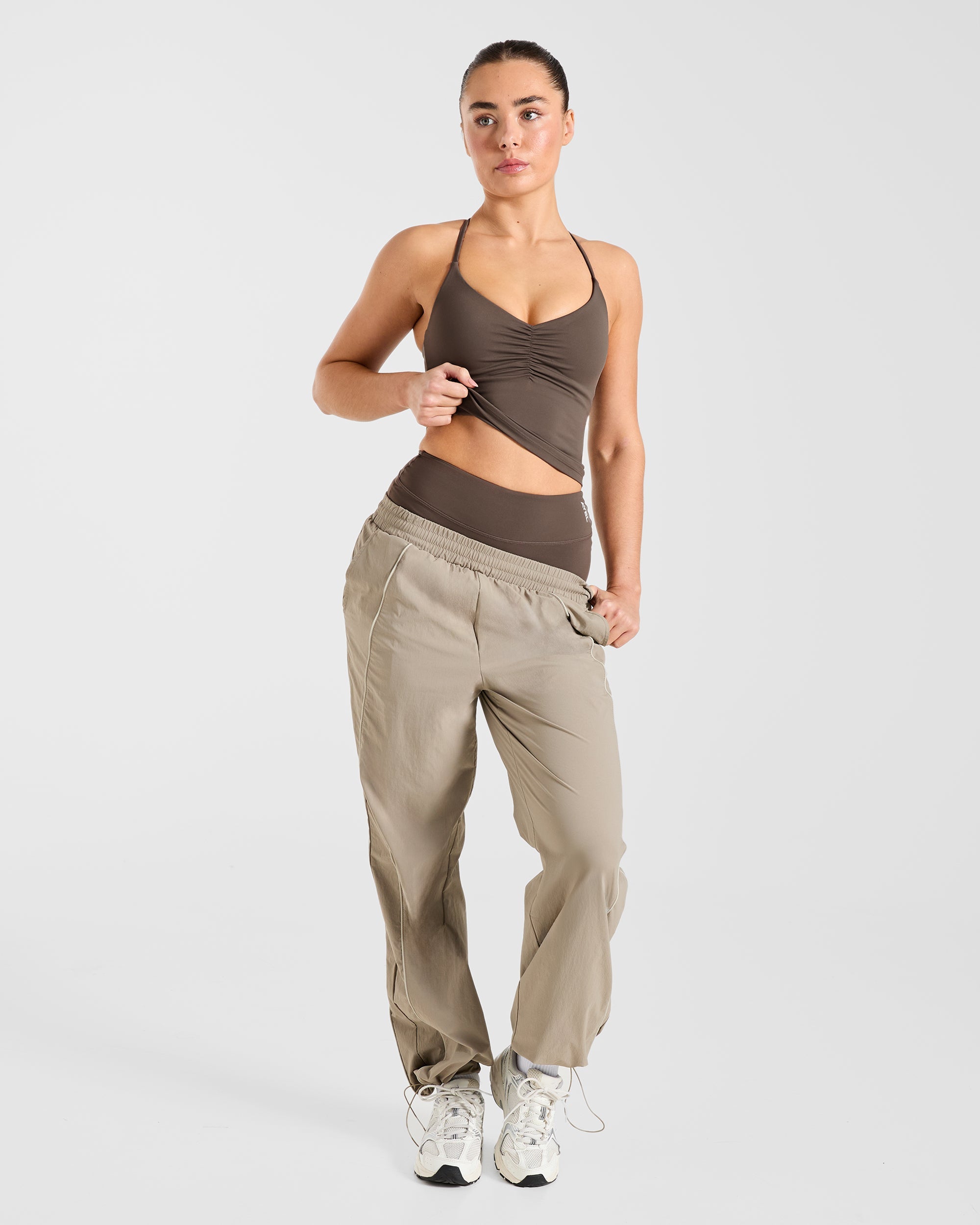 Physique Tank Top - Brown