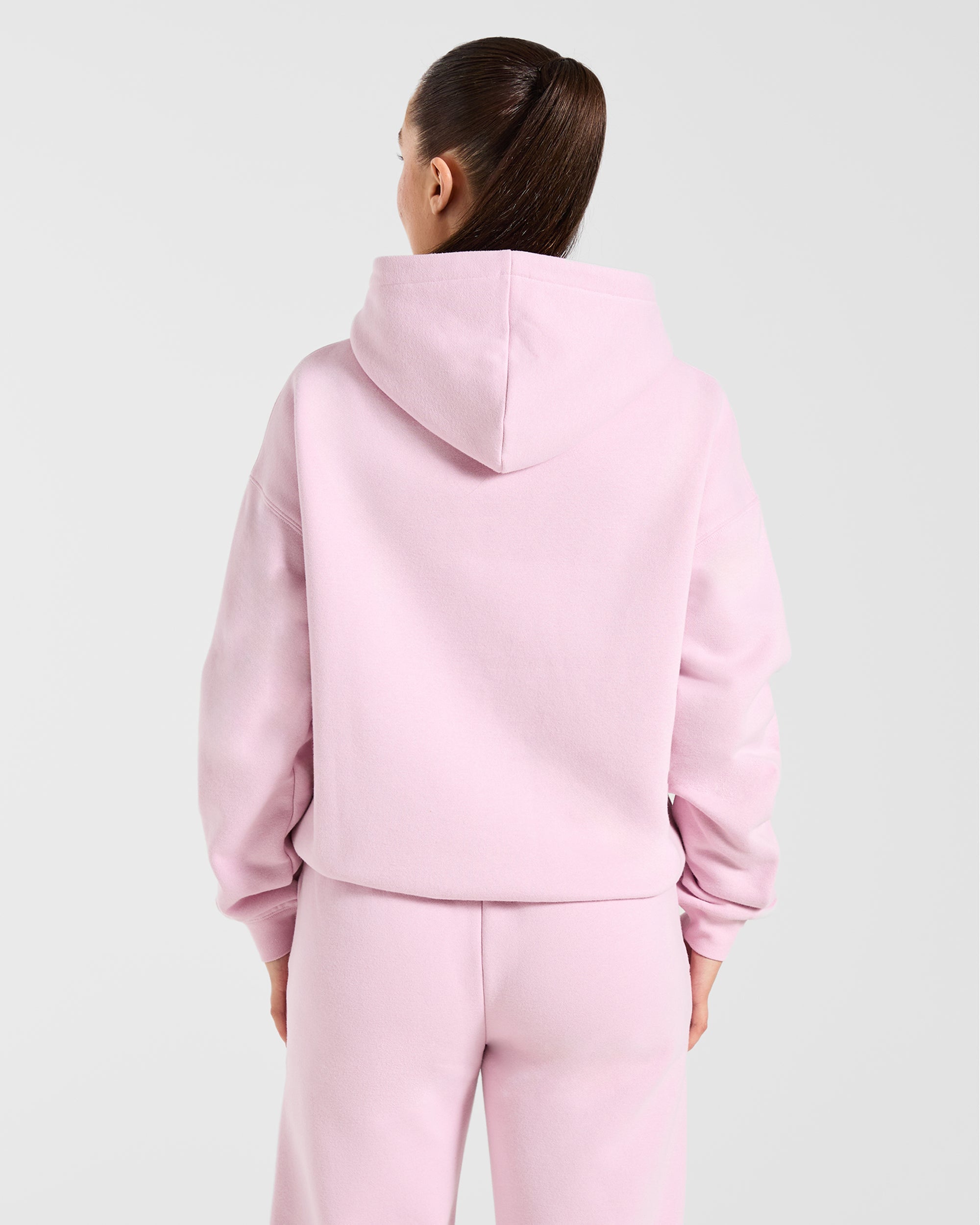 Varsity 2.0 Oversized Hoodie - Iced Pink
