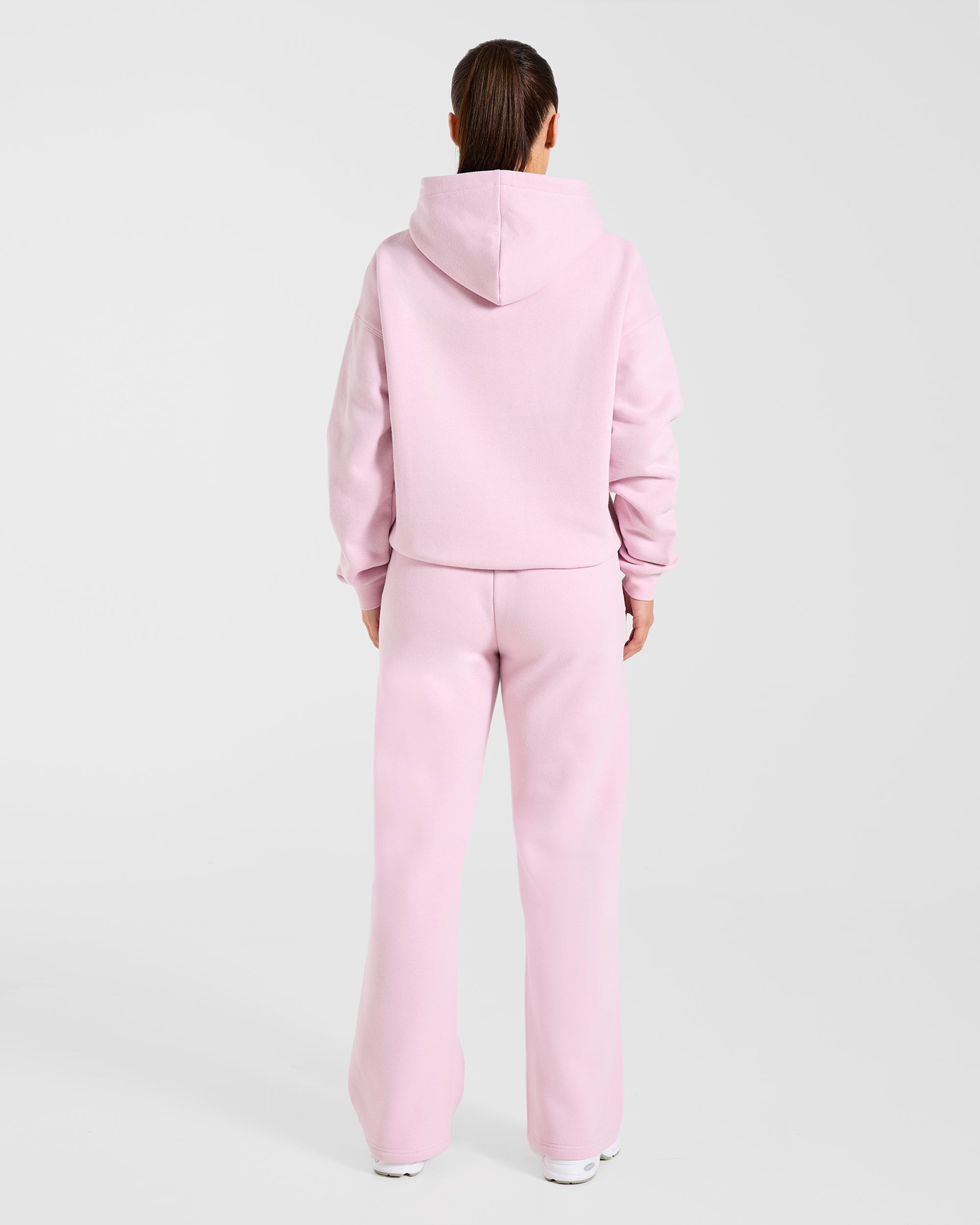 Varsity 2.0 Oversized Hoodie - Iced Pink