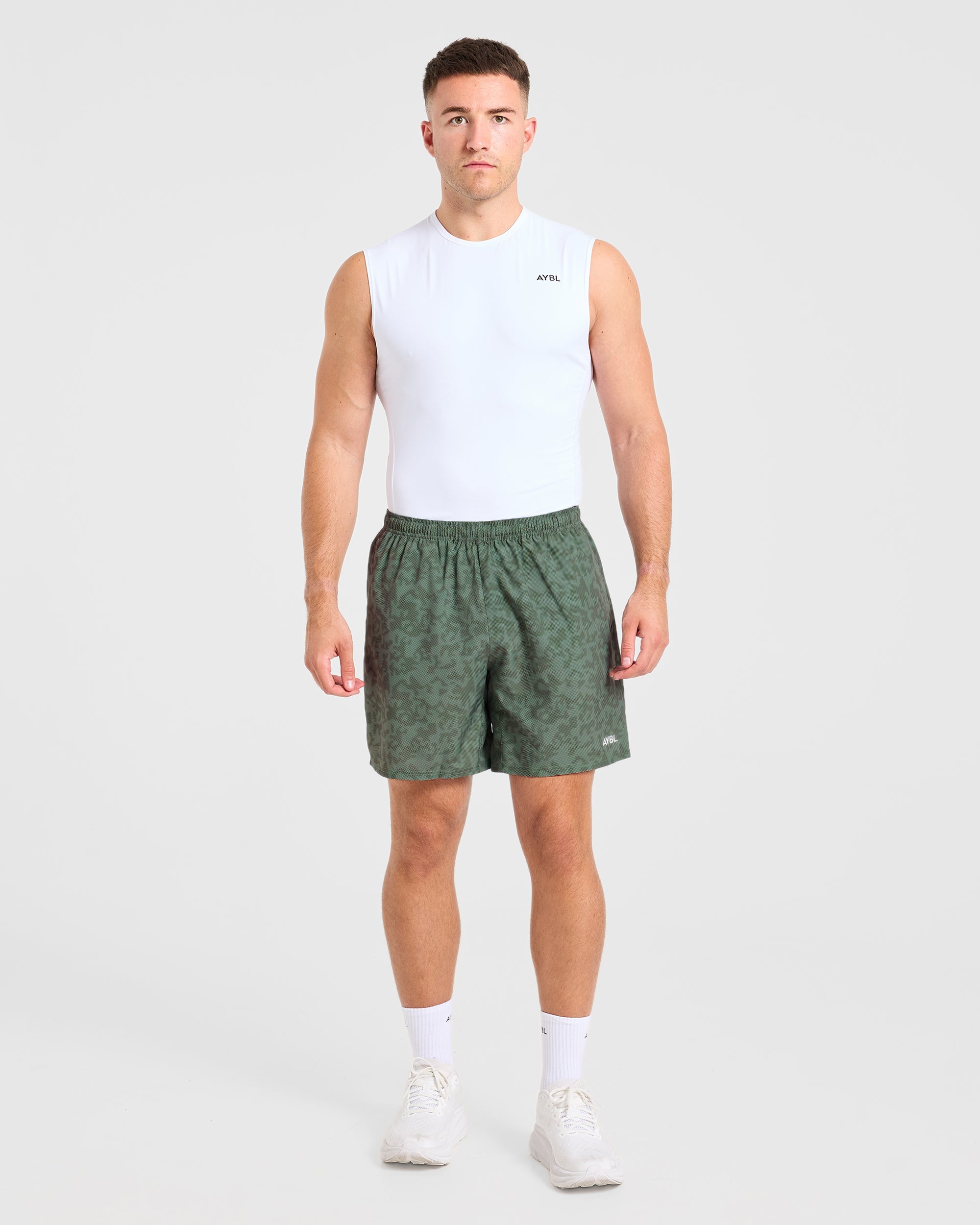 Core 7" Shorts - Olive Camo