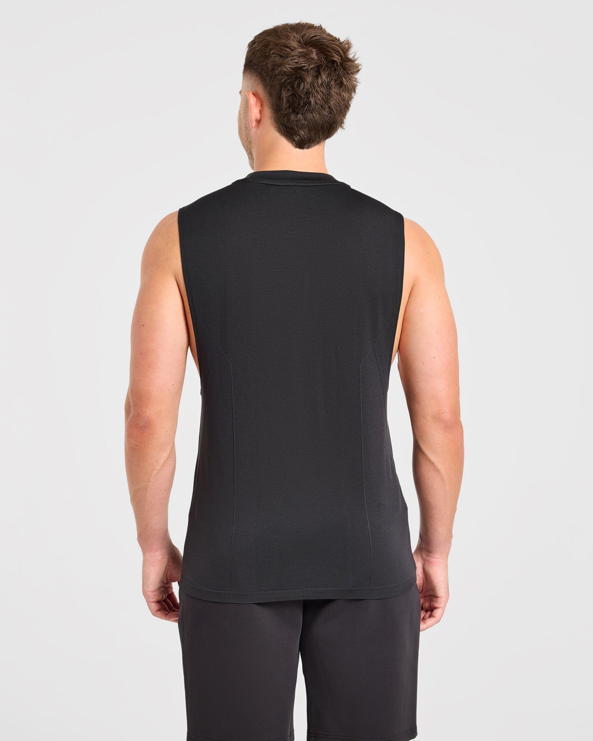 Reinforce Performance Seamless Tank - Black
