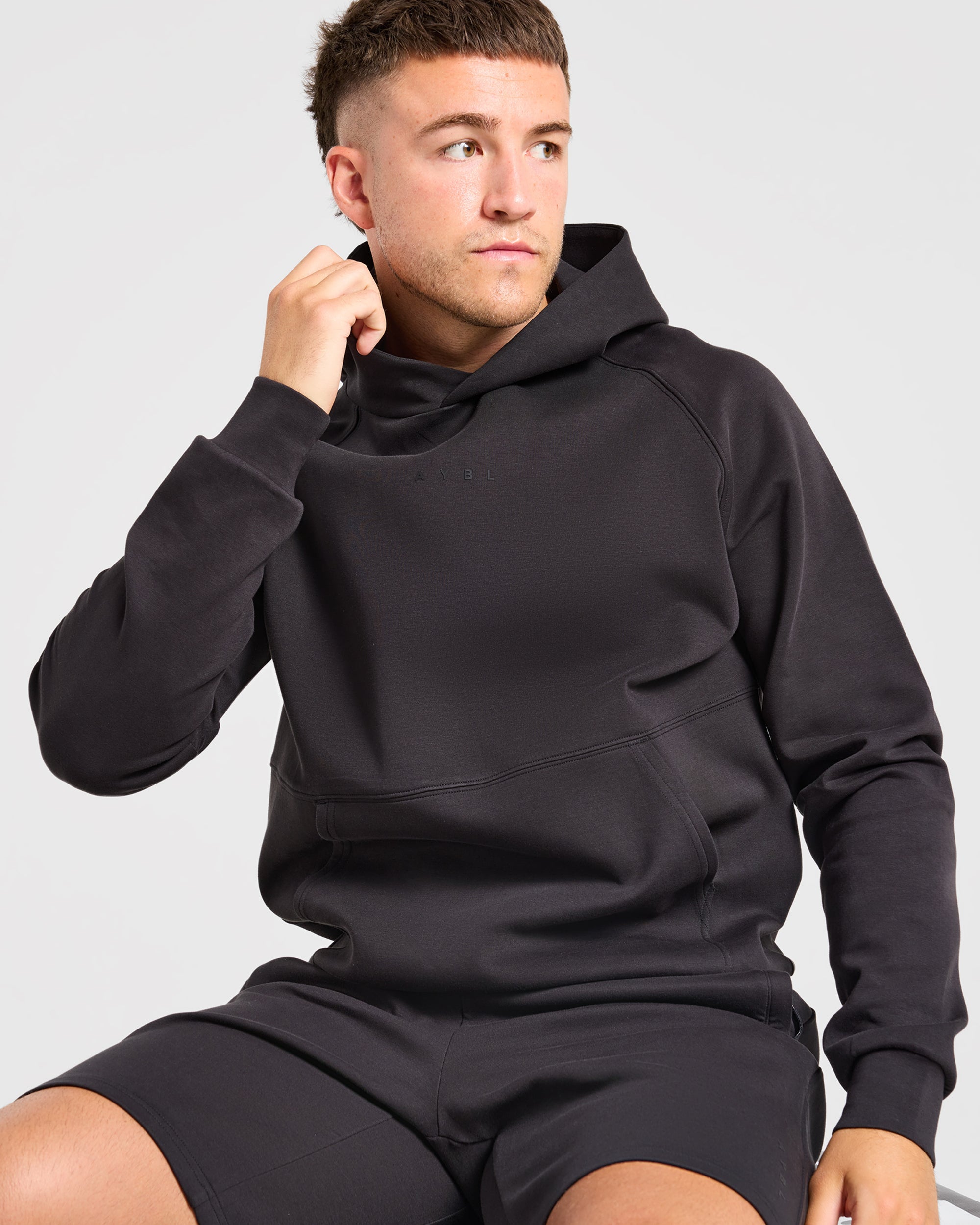Reinforce Performance Hoodie - Black