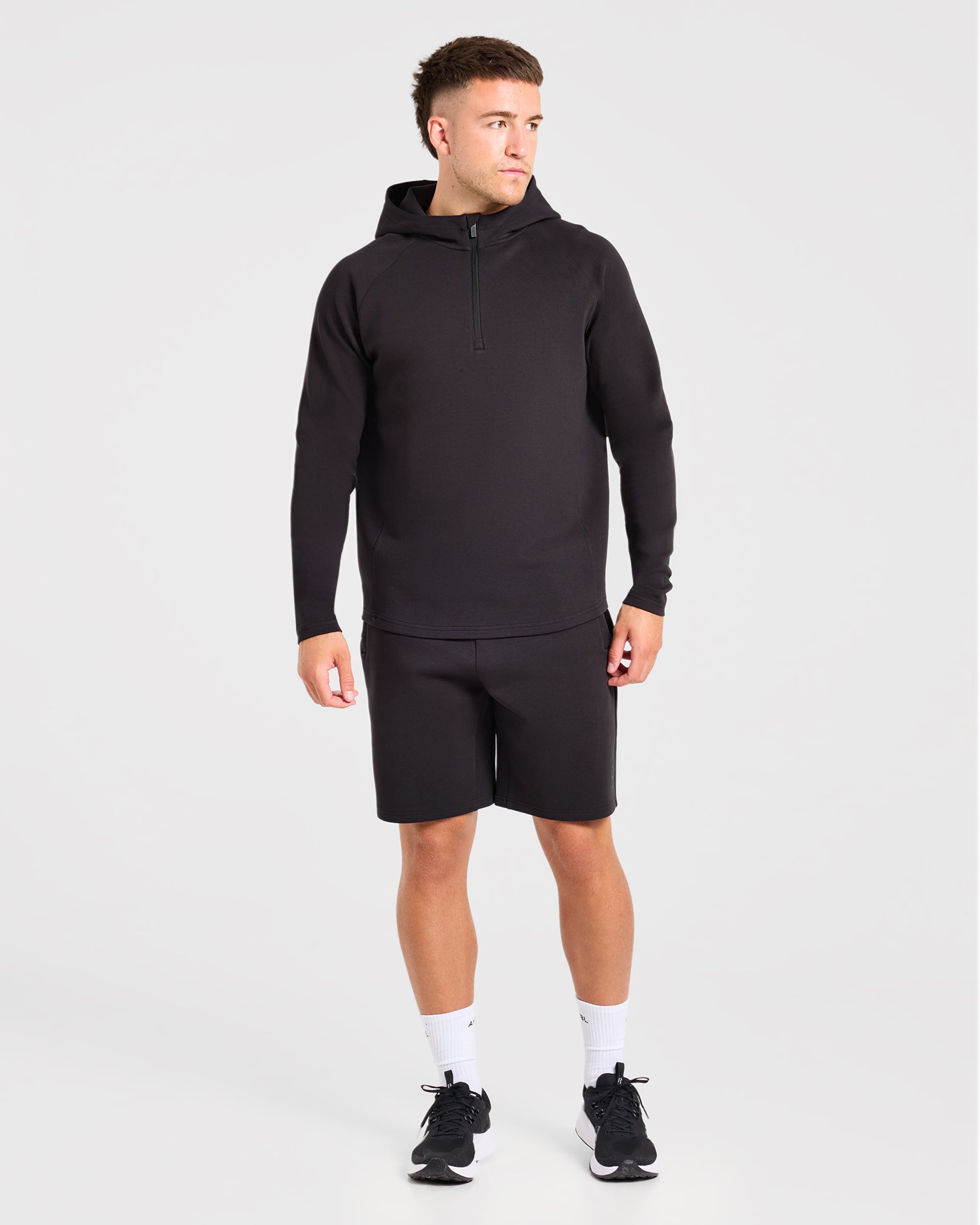 Reinforce Performance 1/2 Zip Pullover - Black
