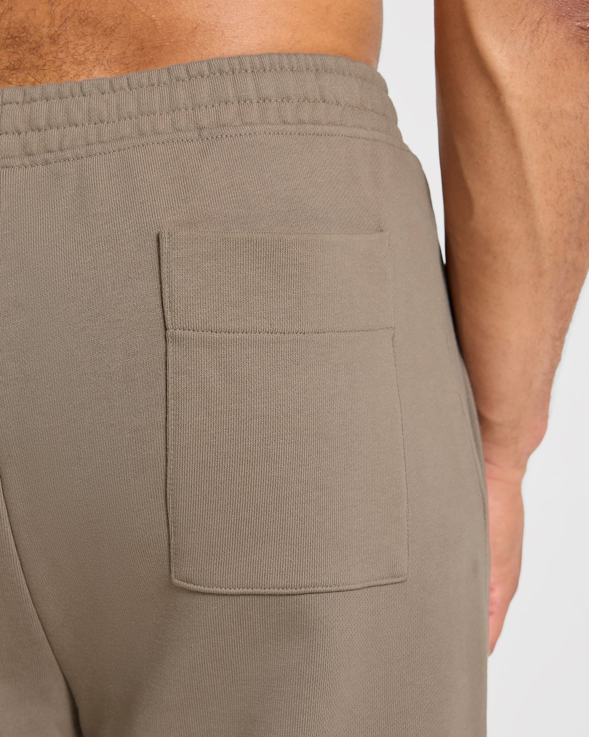 Effortless Oversized Straight Leg Joggers - Deep Ecru