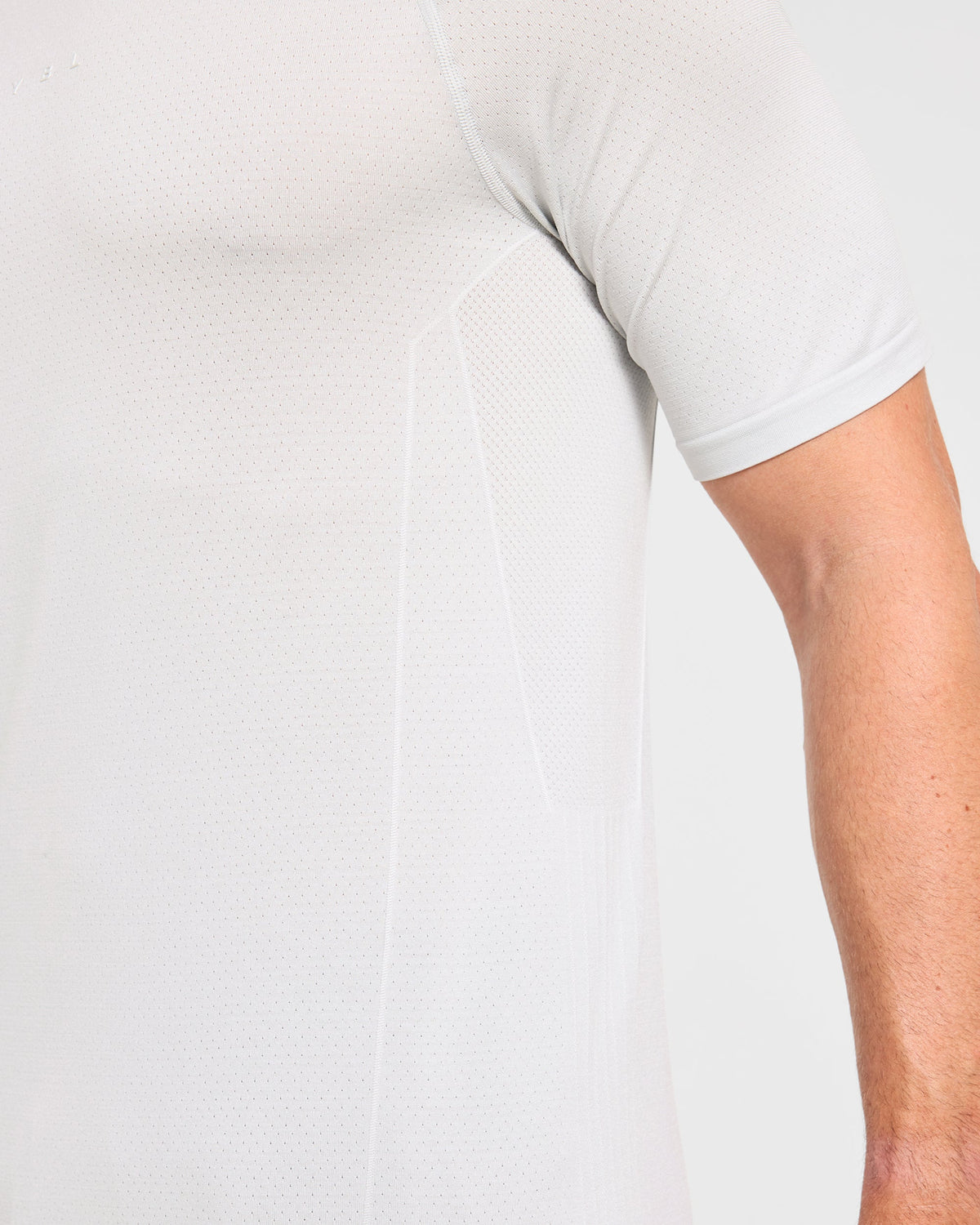 Reinforce Performance Seamless T Shirt - Light Stone Grey