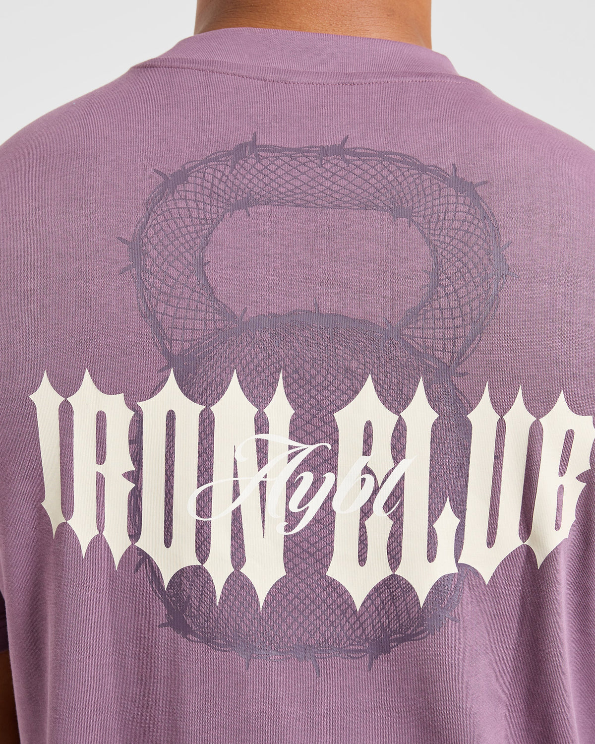 AYBL Iron Club Kettlebell Oversized T Shirt - Midnight Purple