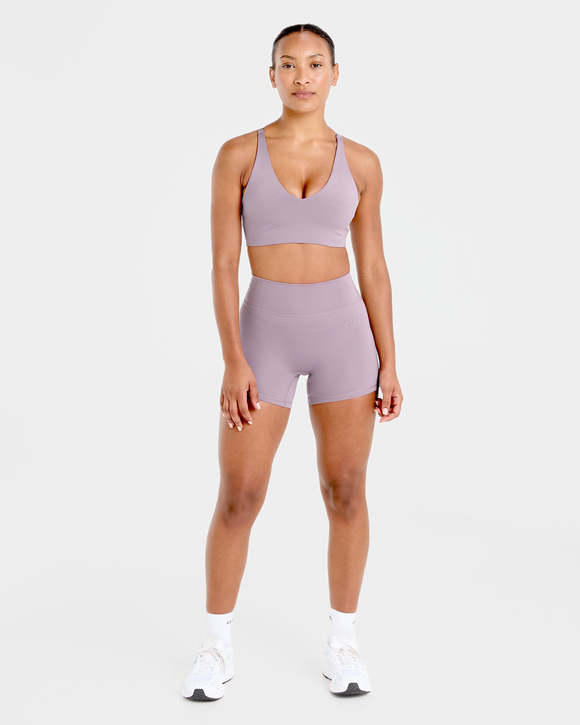 Staple Shorts - Mauve Purple