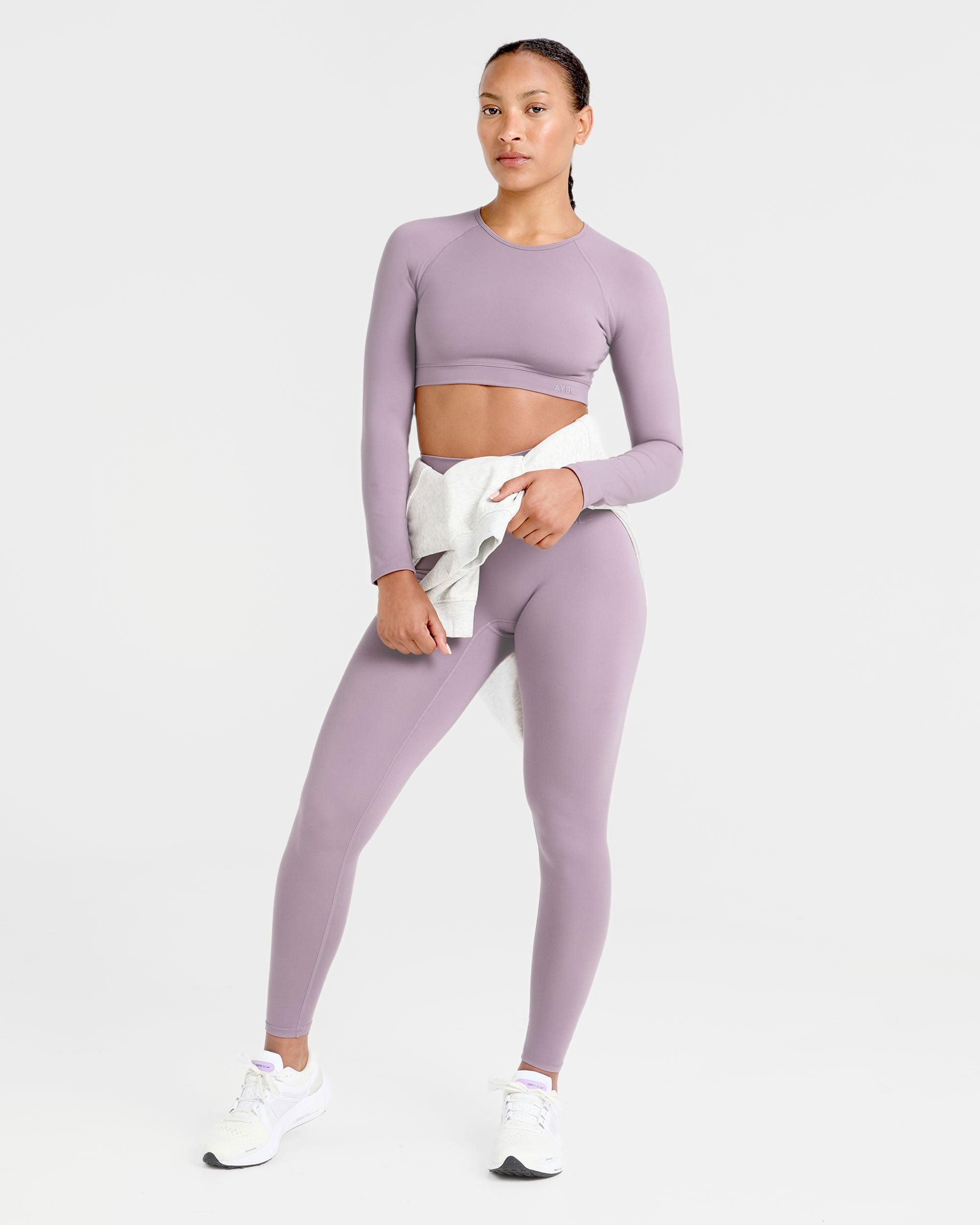 Staple Leggings - Mauve Purple