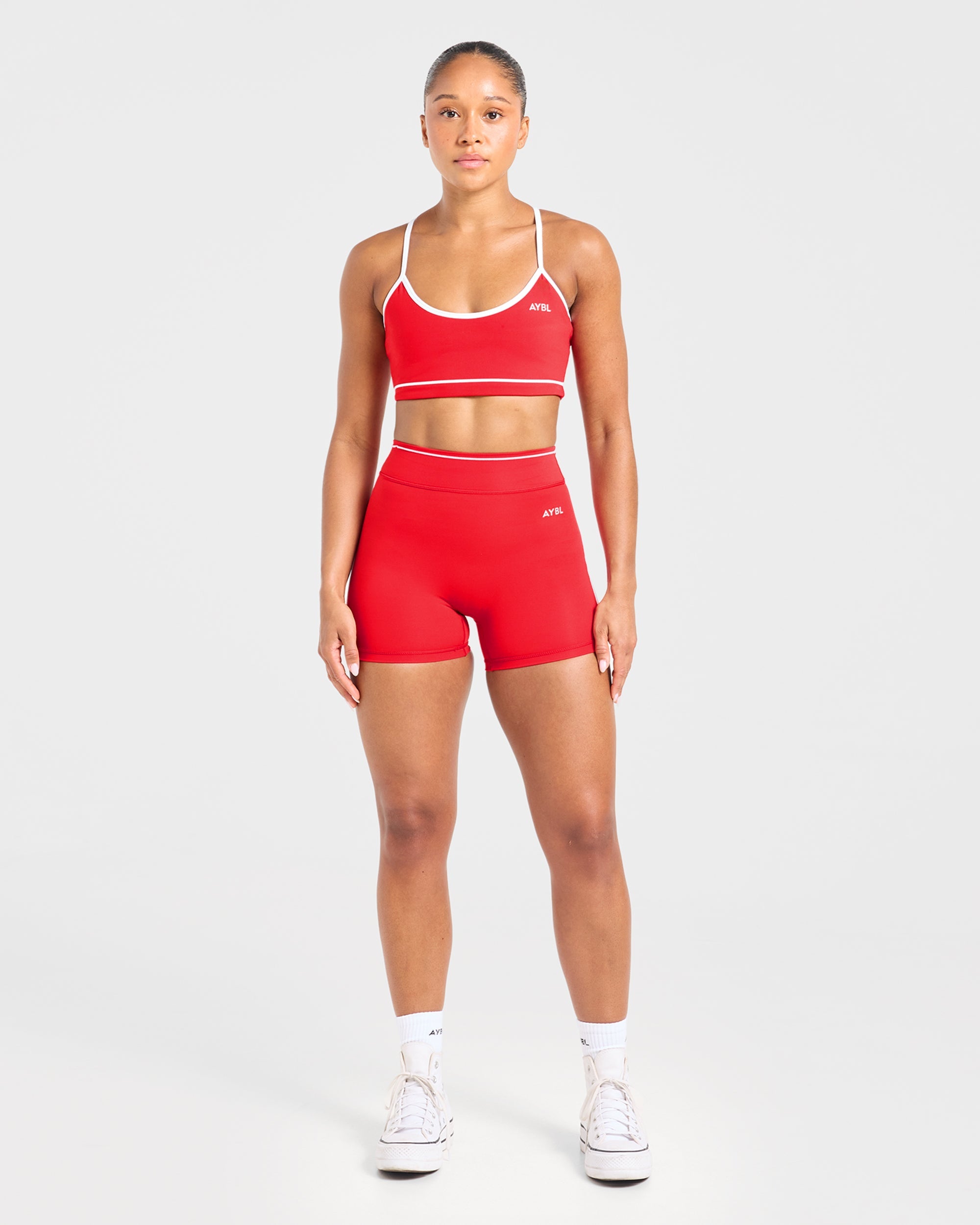Form Sports Bra - Red