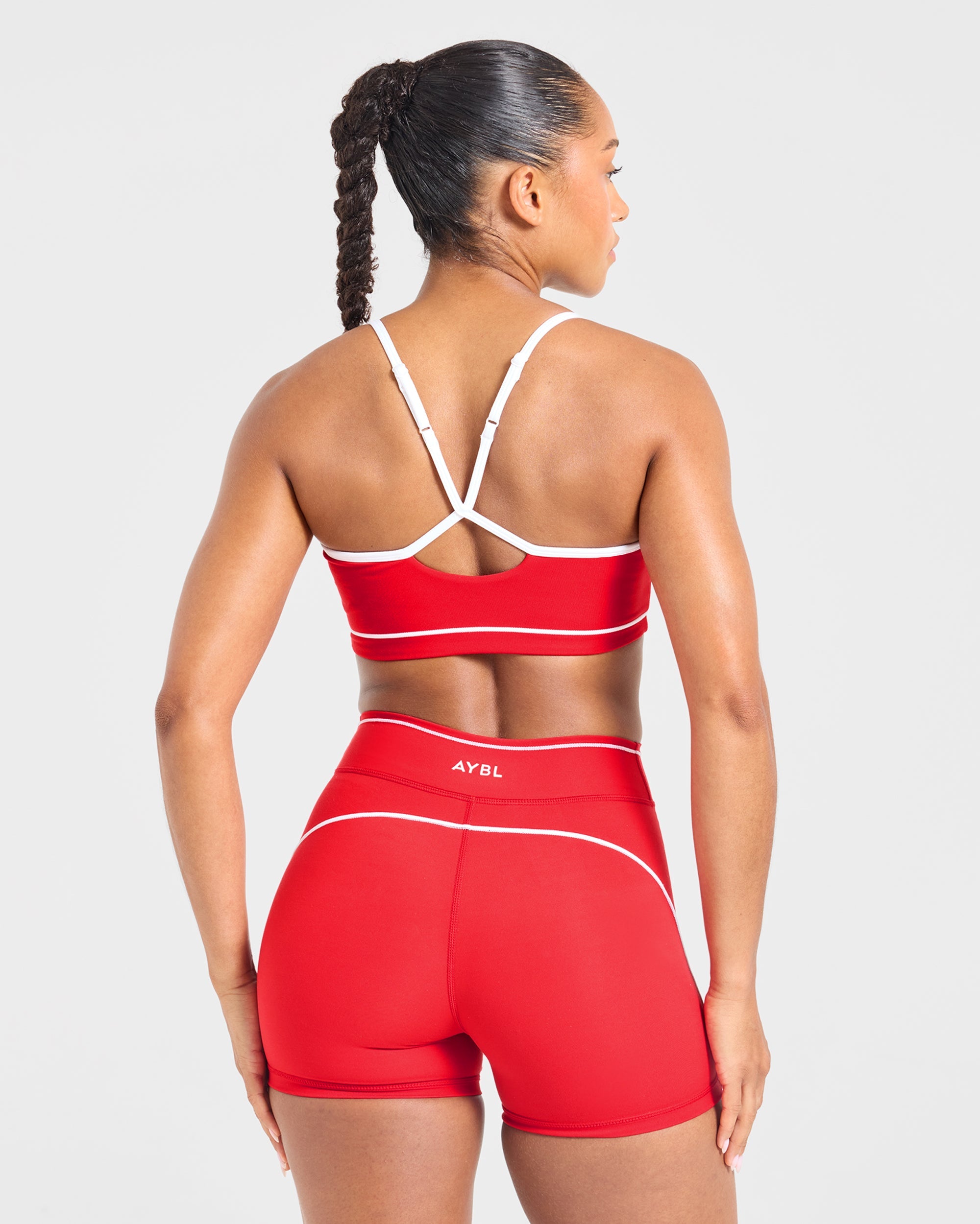 Form Sports Bra - Red