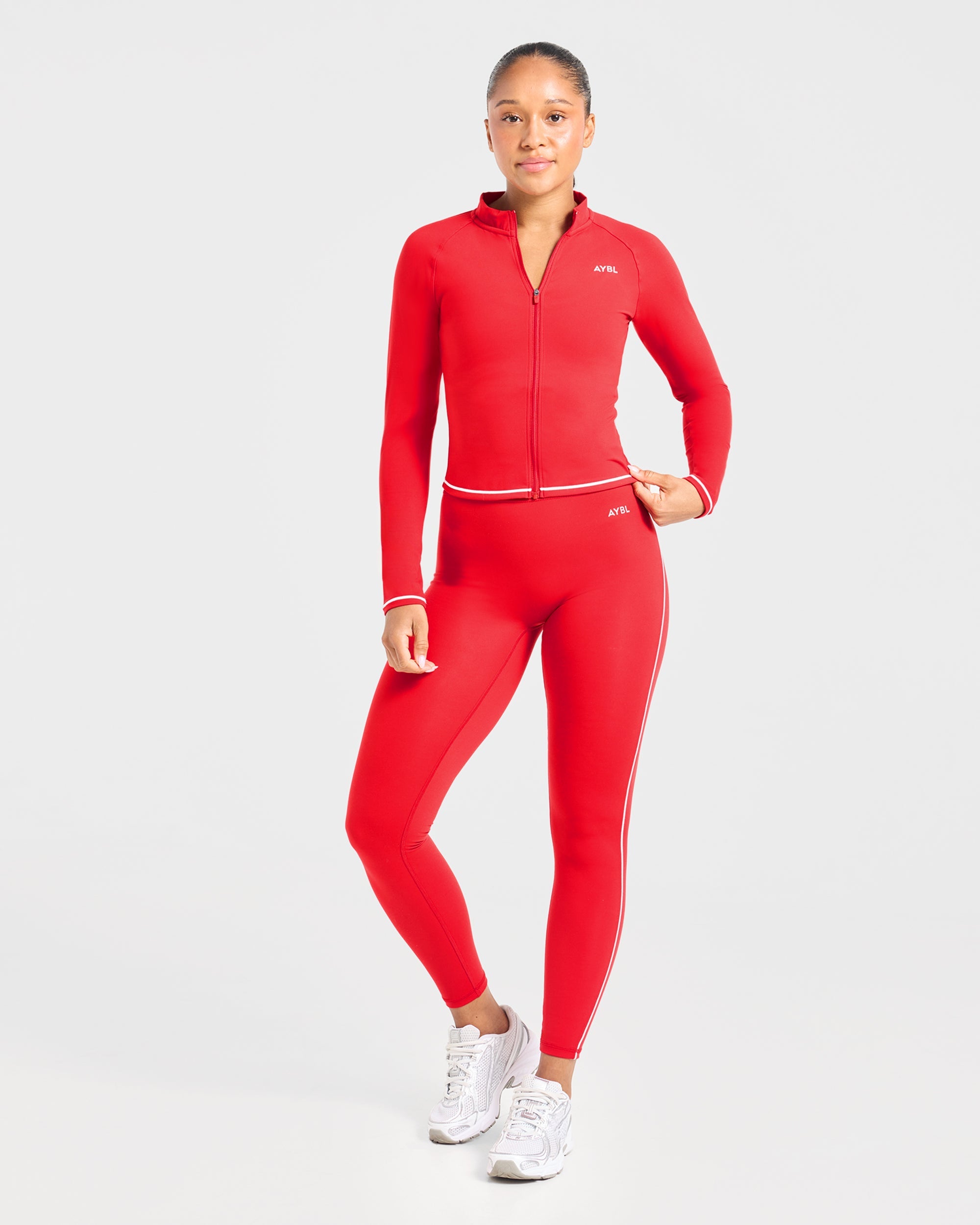Form Leggings - Red