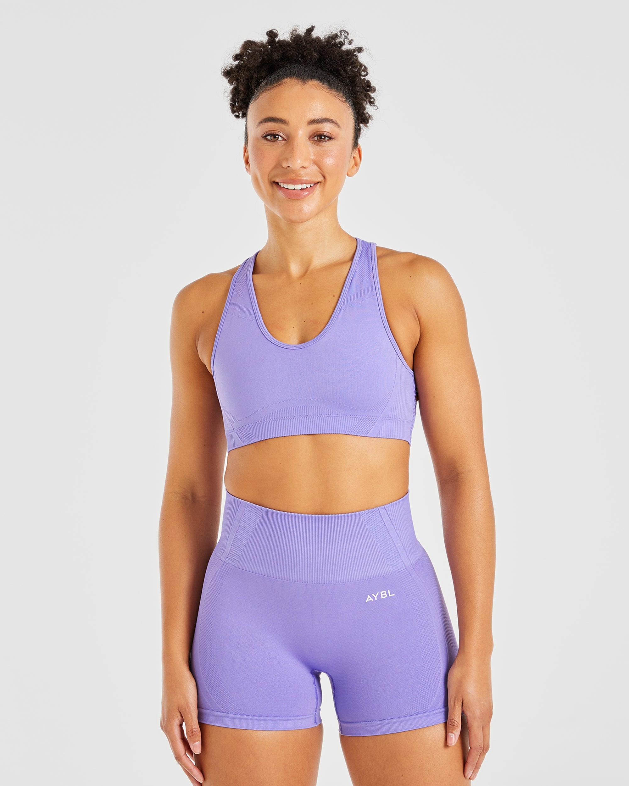 Balance V3 Seamless Sports Bra - Lavender Purple