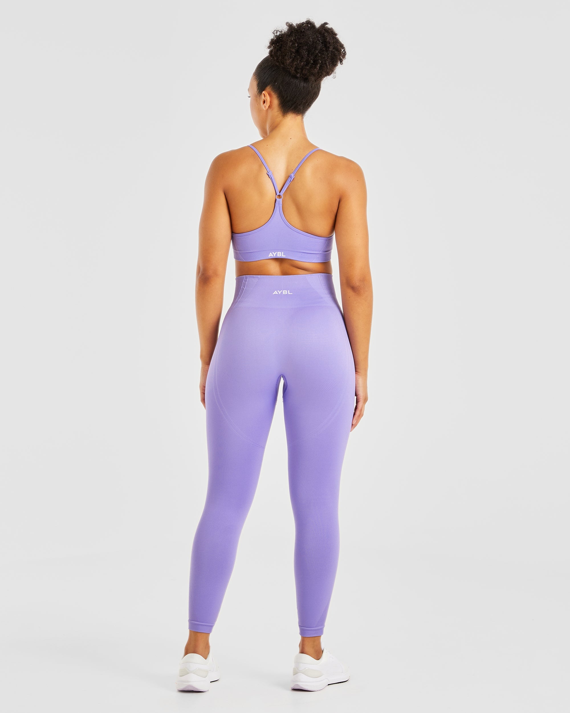 Balance V3 Seamless Strappy Sports Bra - Lavender Purple