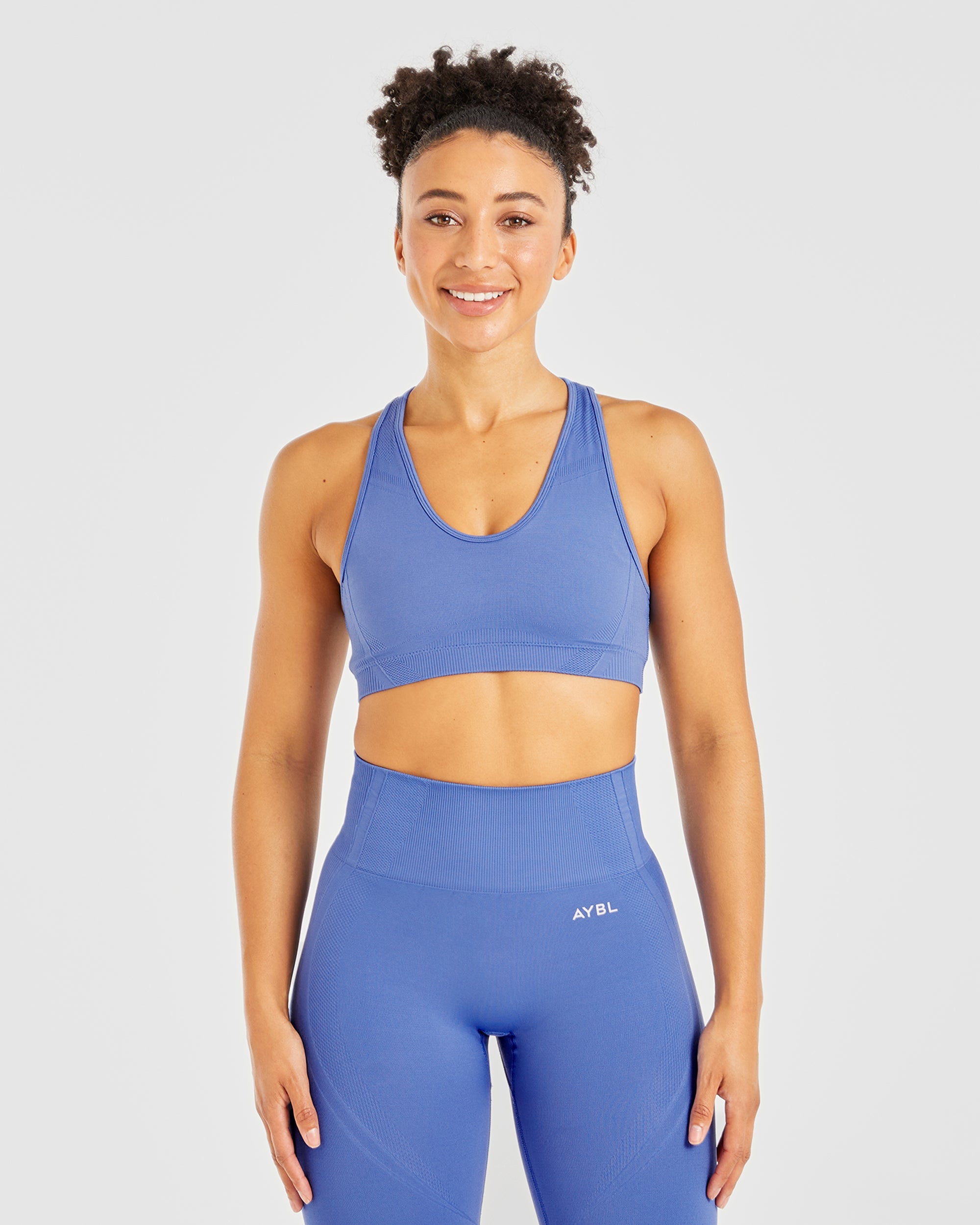 Balance V3 Seamless Sports Bra - Bright Cobalt