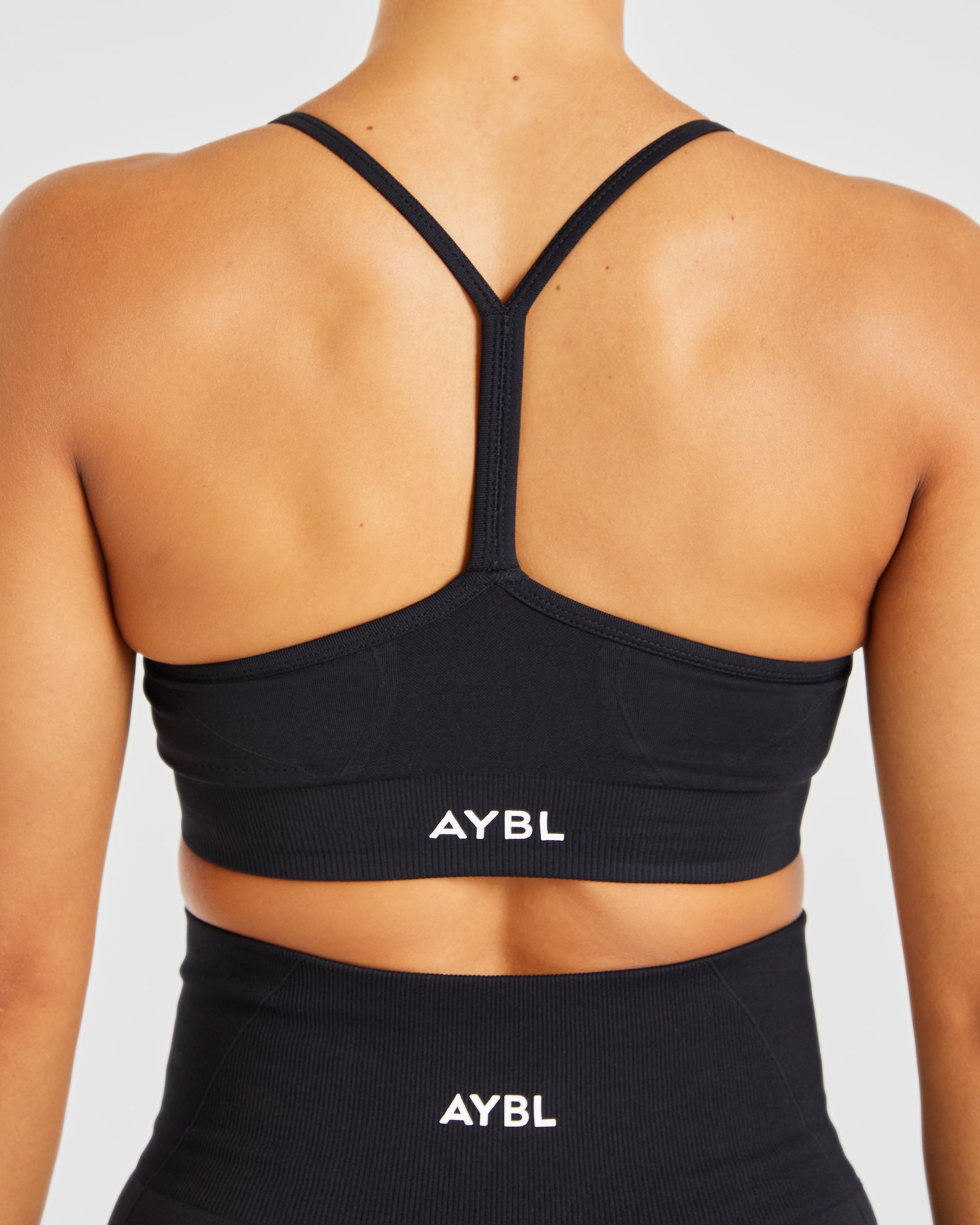 Soutien-gorge de sport sans couture Empower - Noir