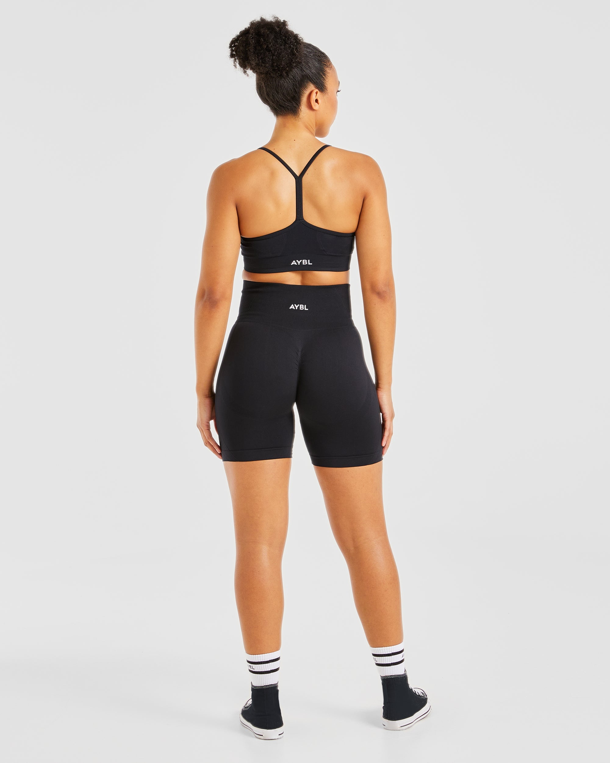 Soutien-gorge de sport sans couture Empower - Noir