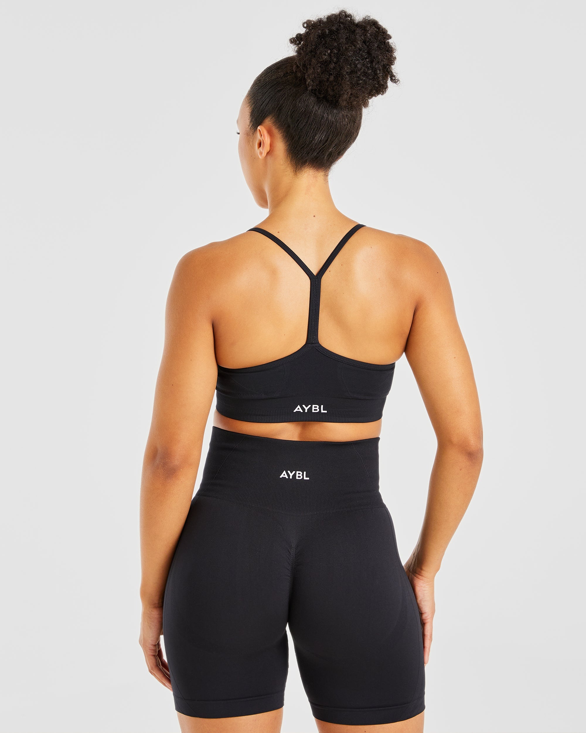 Soutien-gorge de sport sans couture Empower - Noir