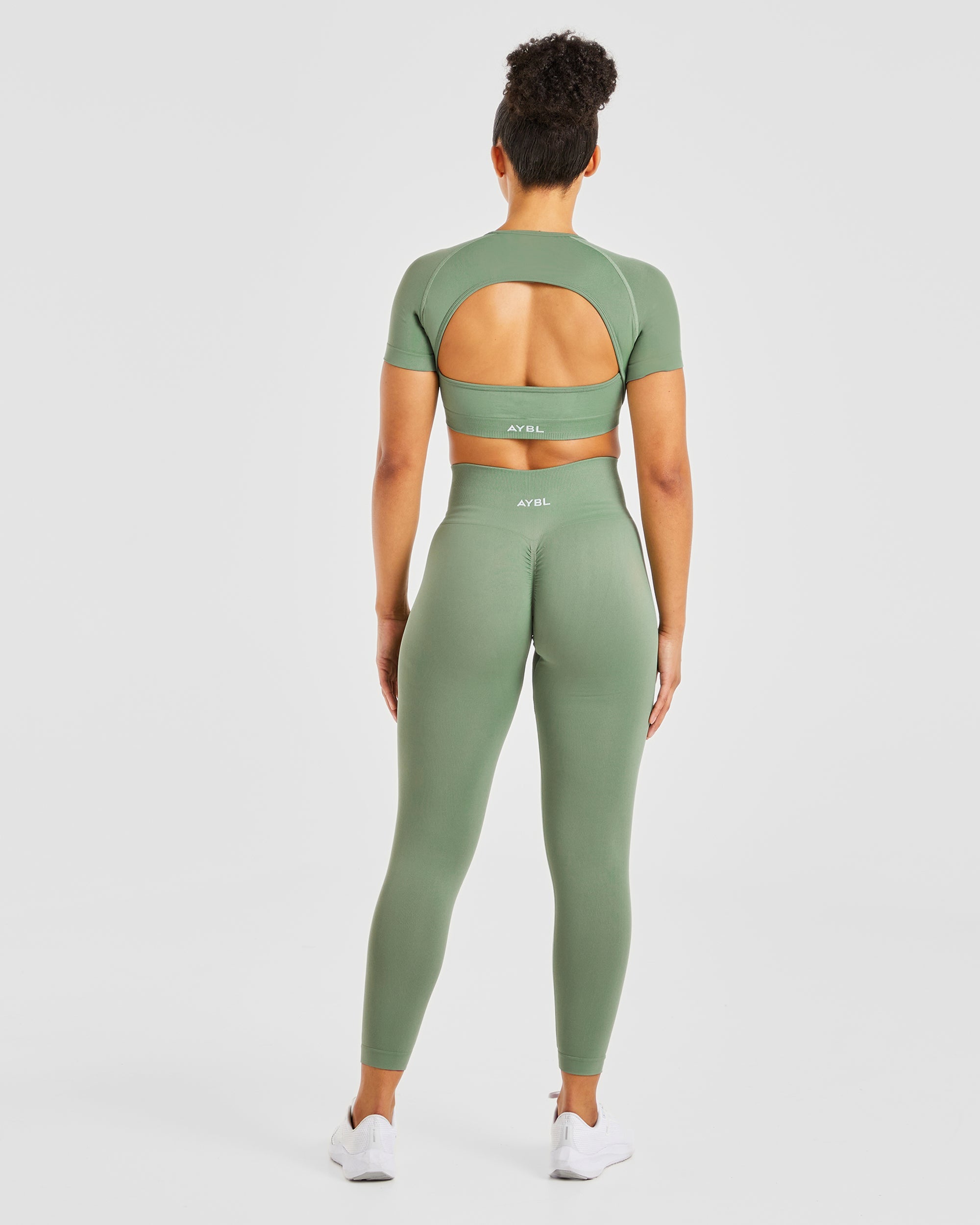 Power Seamless Leggings - Olive