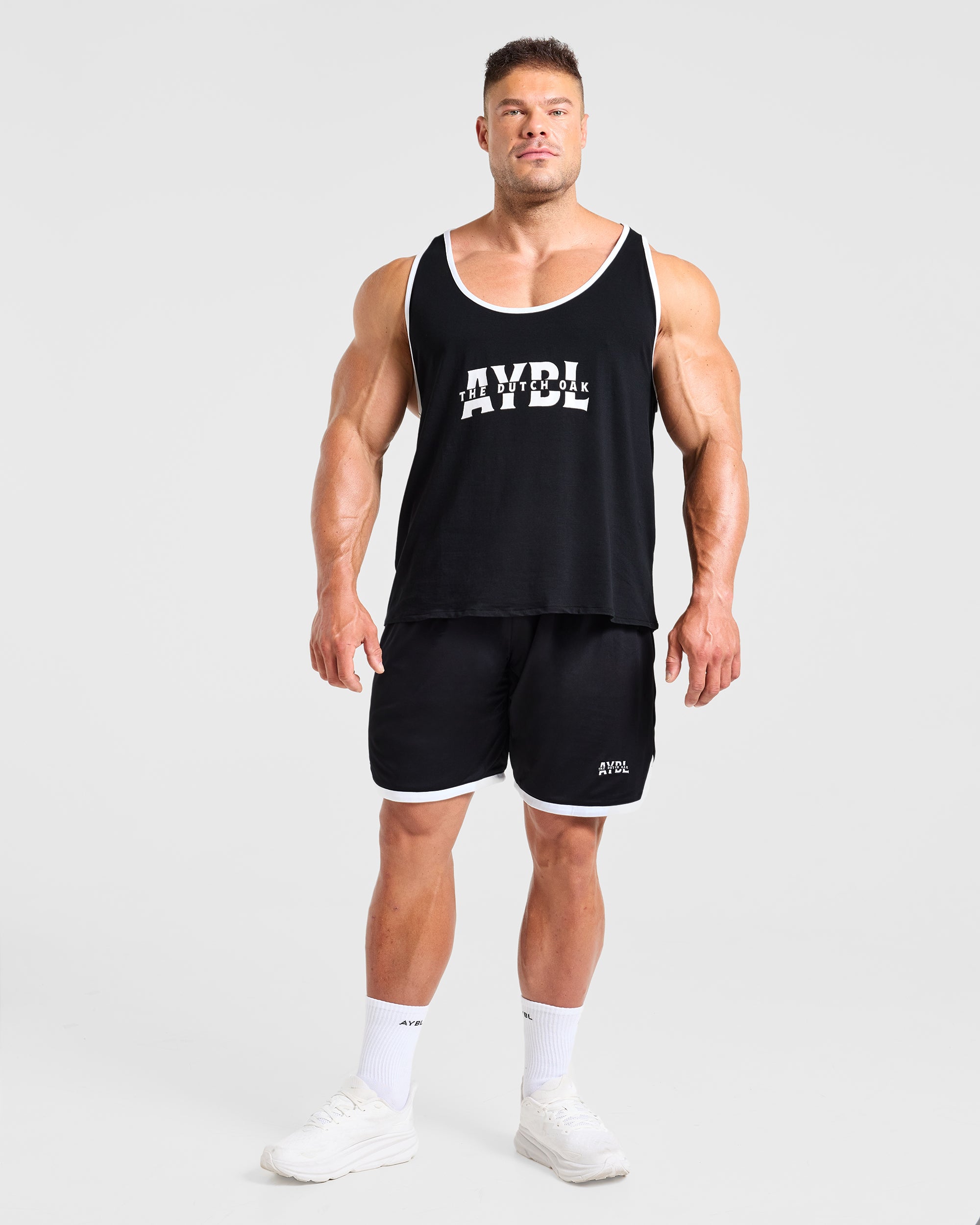 Wesley Vissers x Contrast Tank - Black
