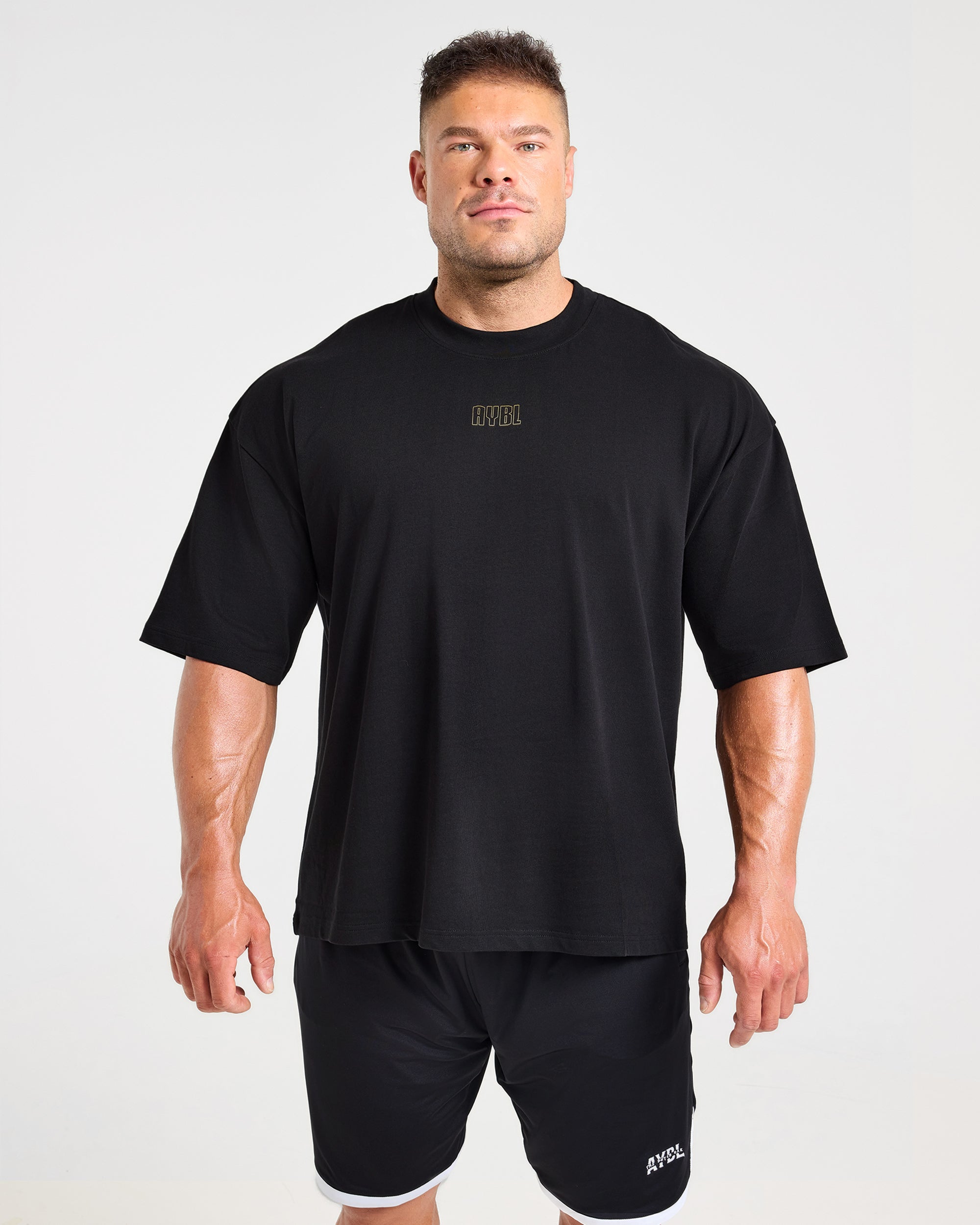 Wesley Vissers x Rooted in Greatness Oversized T Shirt - Black