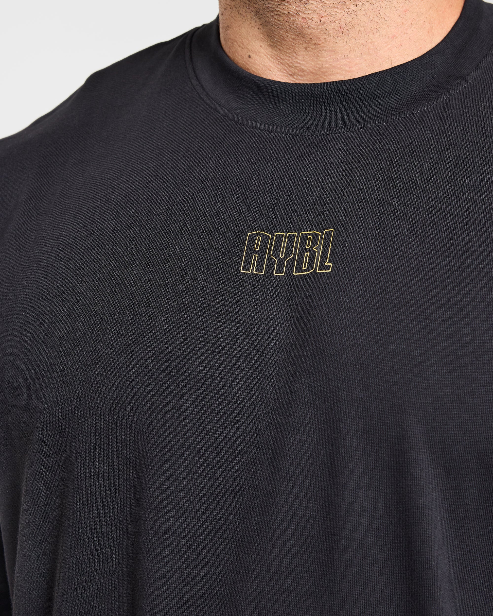 Wesley Vissers x Rooted in Greatness Oversized T Shirt - Black