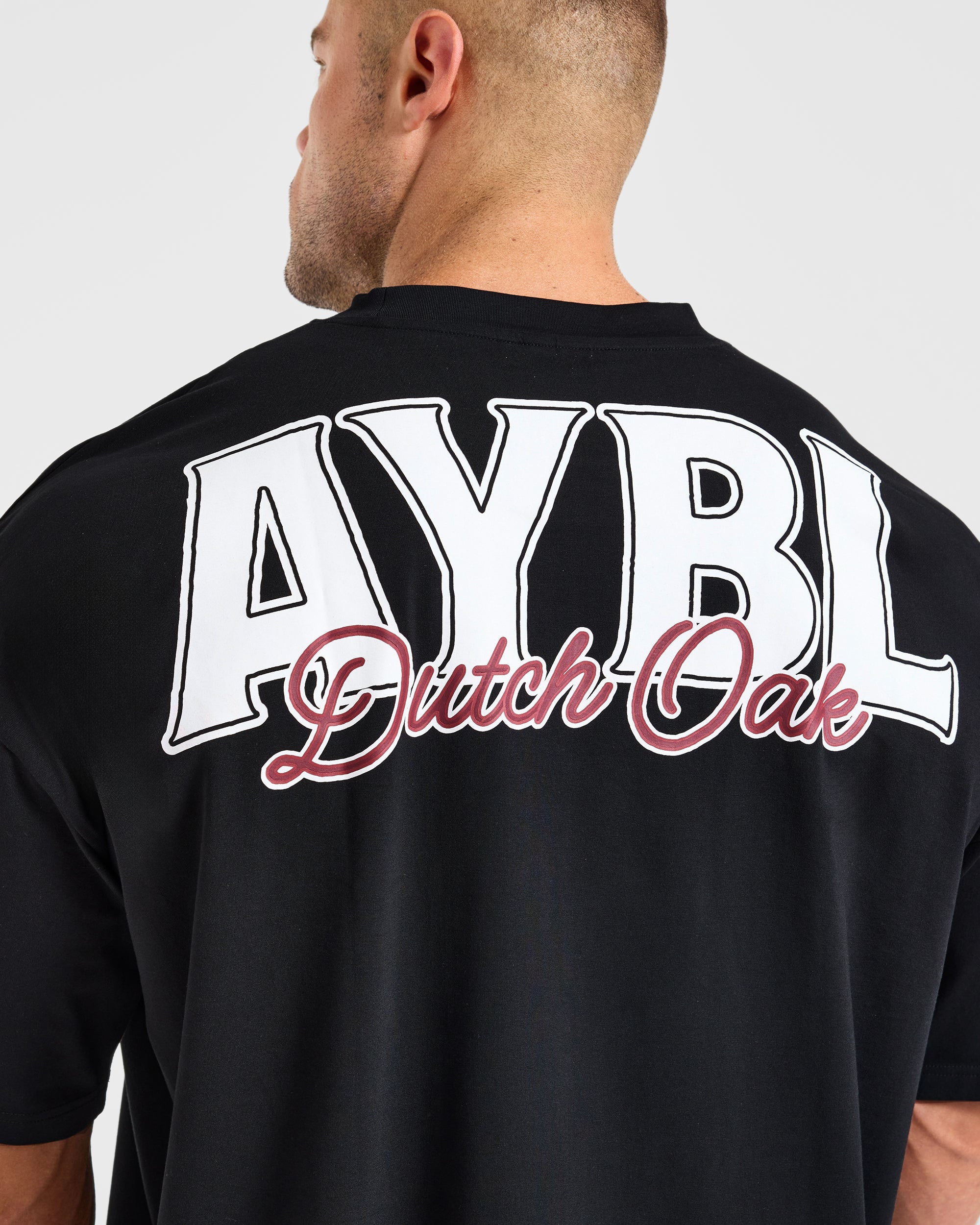Wesley Vissers x AYBL Dutch Oak Oversized T Shirt - Black