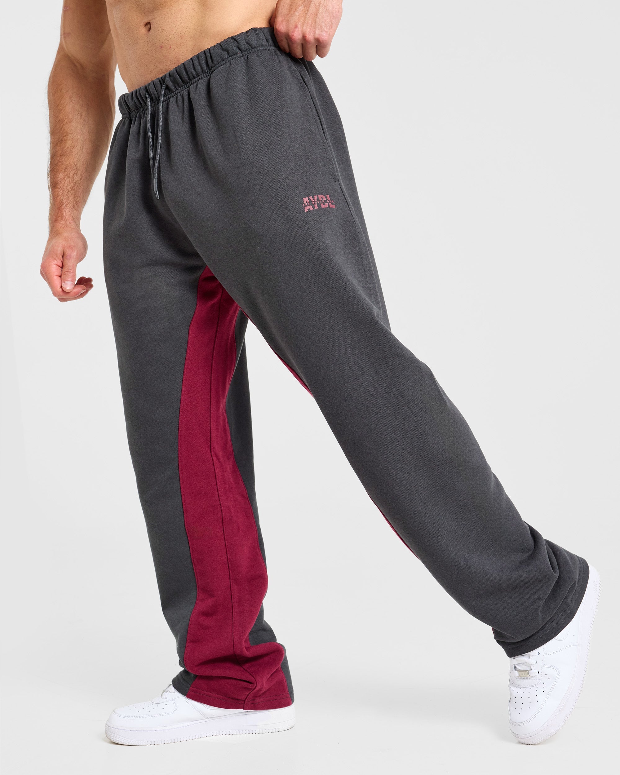 Wesley Vissers x Oversized Straight Leg Joggers - Charcoal