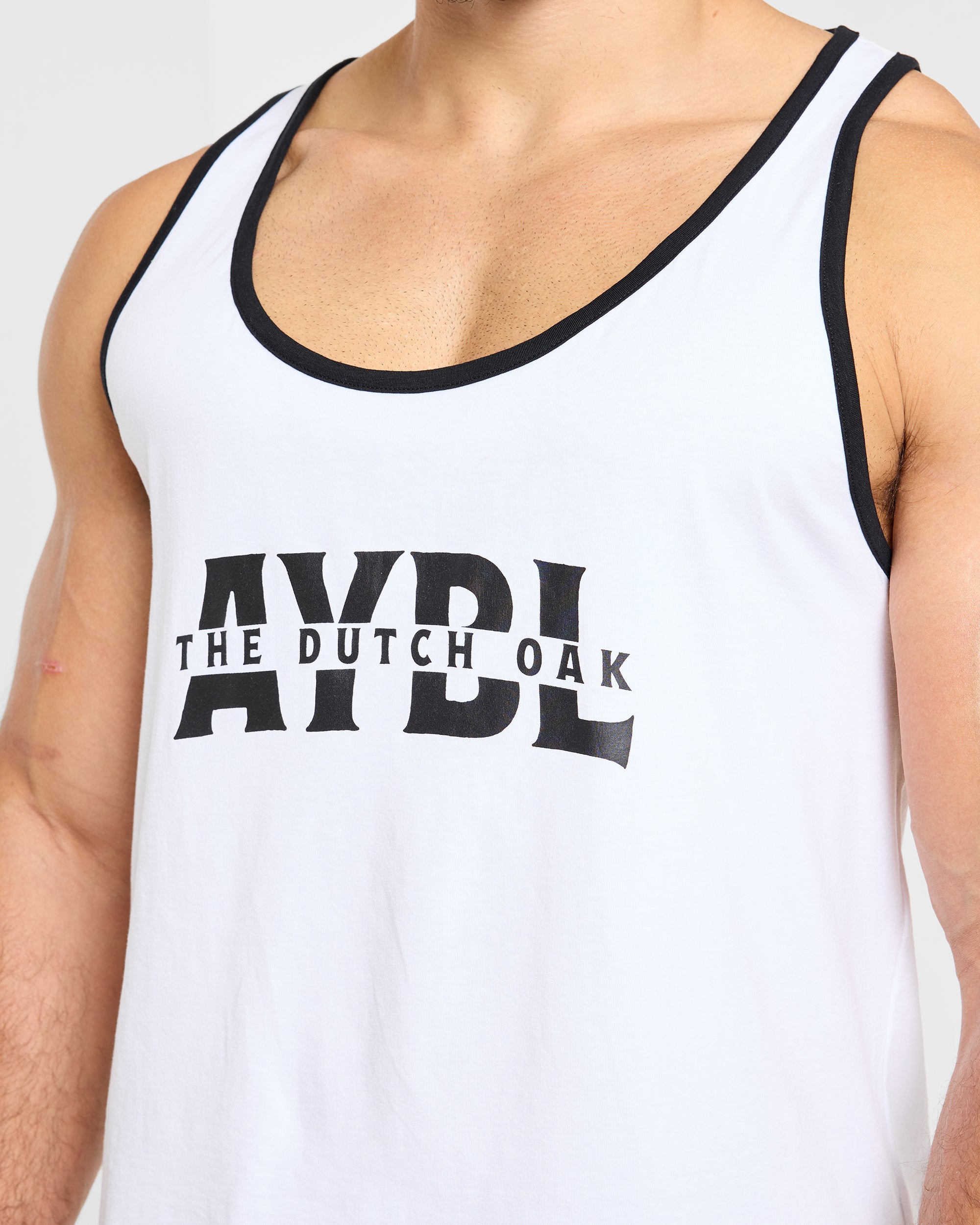 Wesley Vissers x Contrast Tank - White