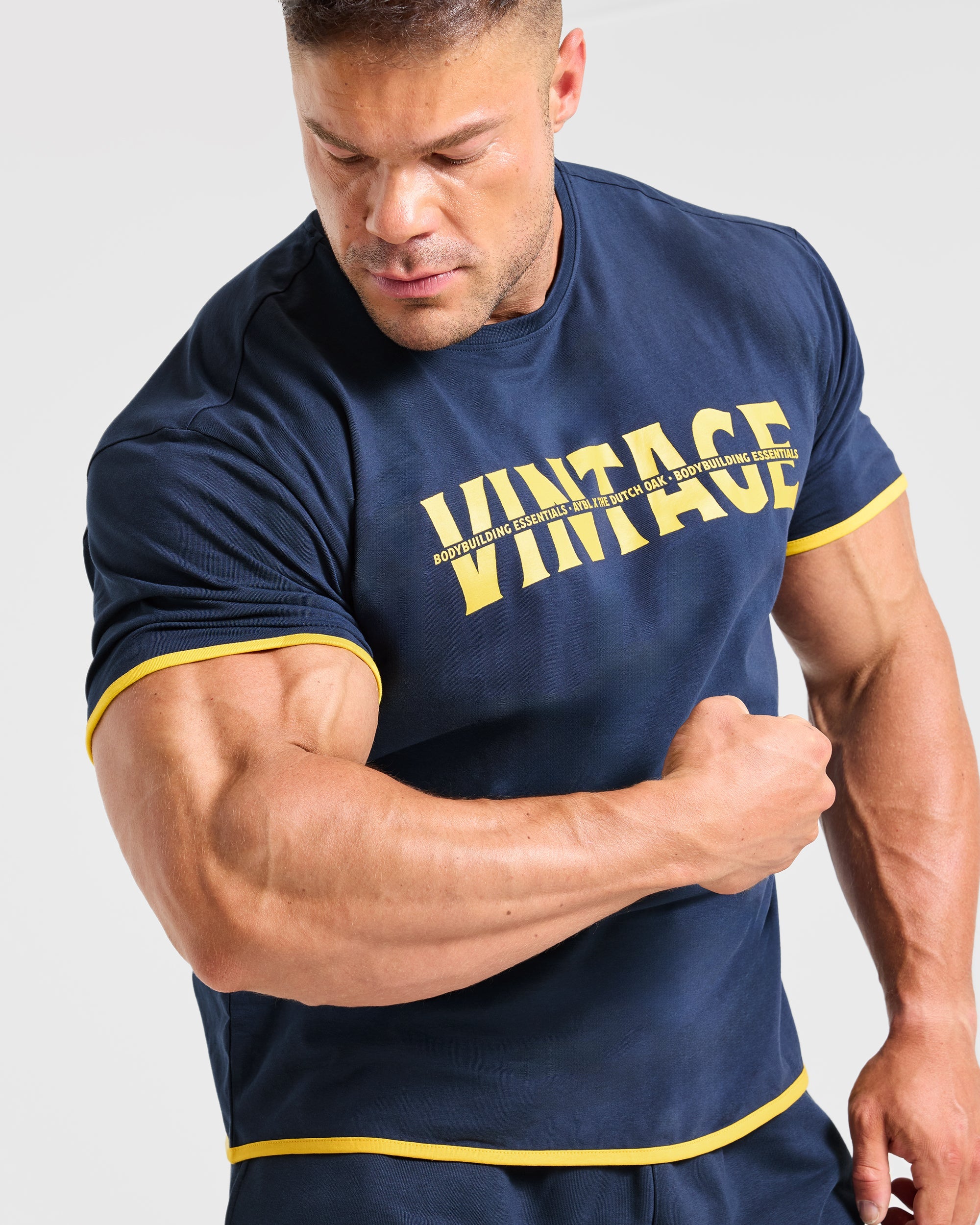 Wesley Vissers x Contrast T Shirt - Navy