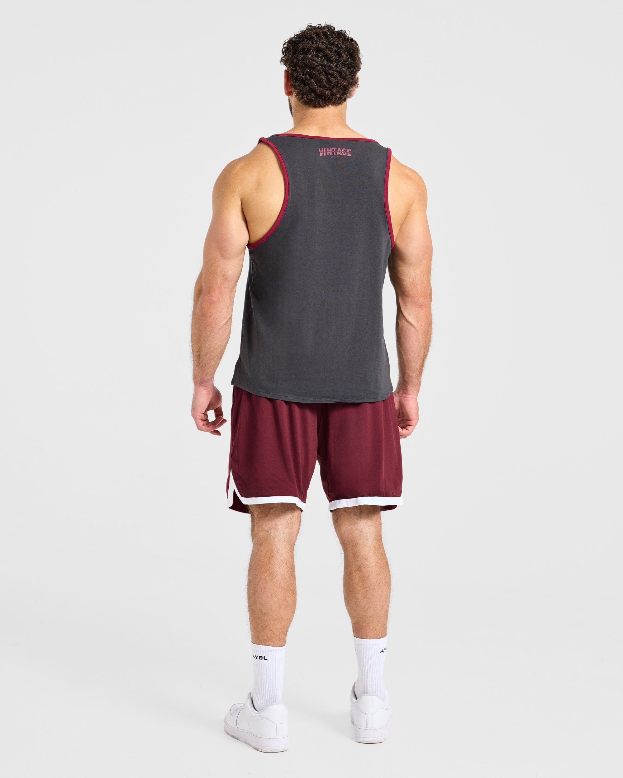 Wesley Vissers x Old School Contrast Shorts - Port Red