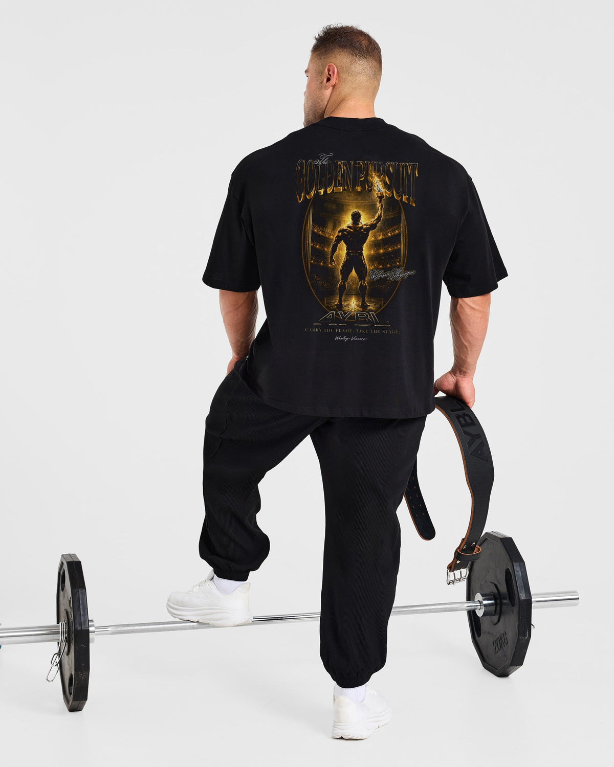 Wesley Vissers x Golden Pursuit Oversized T Shirt - Black