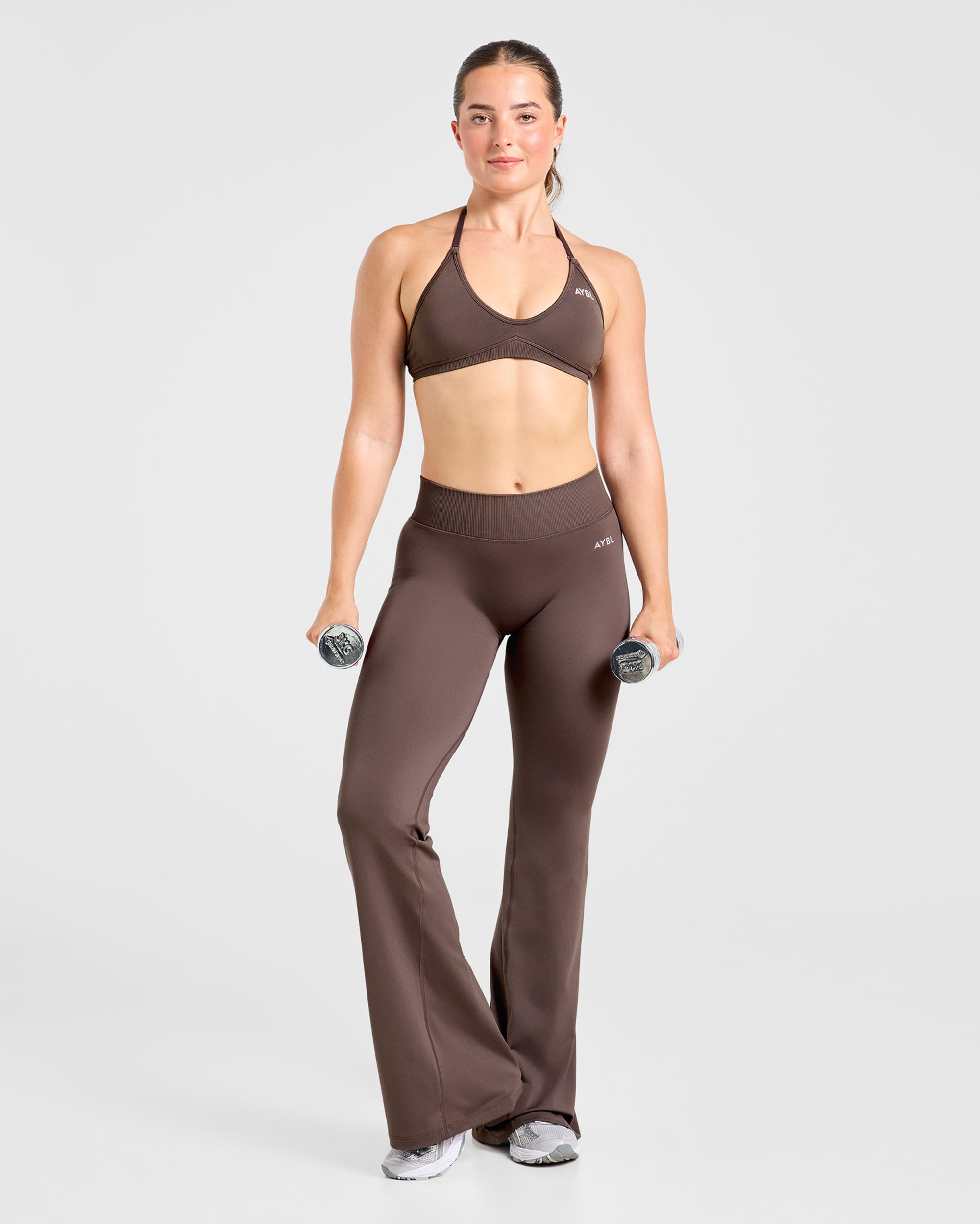 Adapt Seamless Flared Leggings - Brown