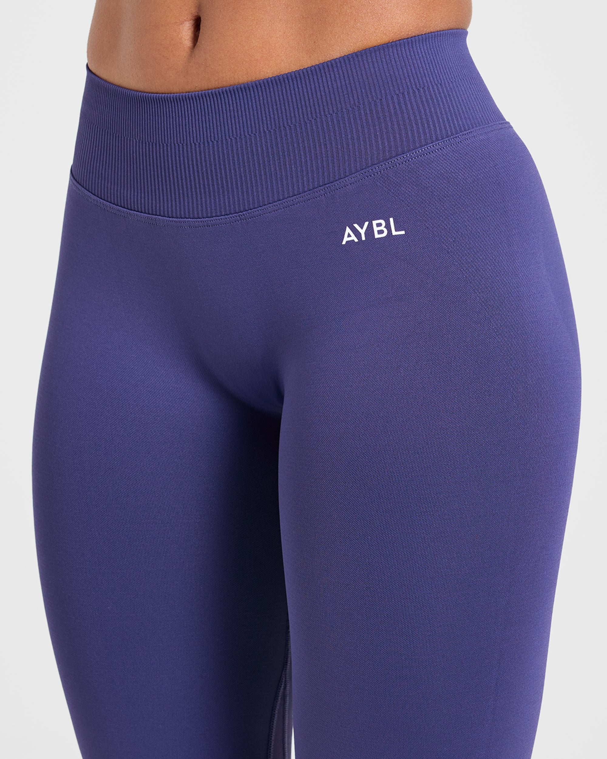 Enhance Seamless Flared Leggings - Storm Blue