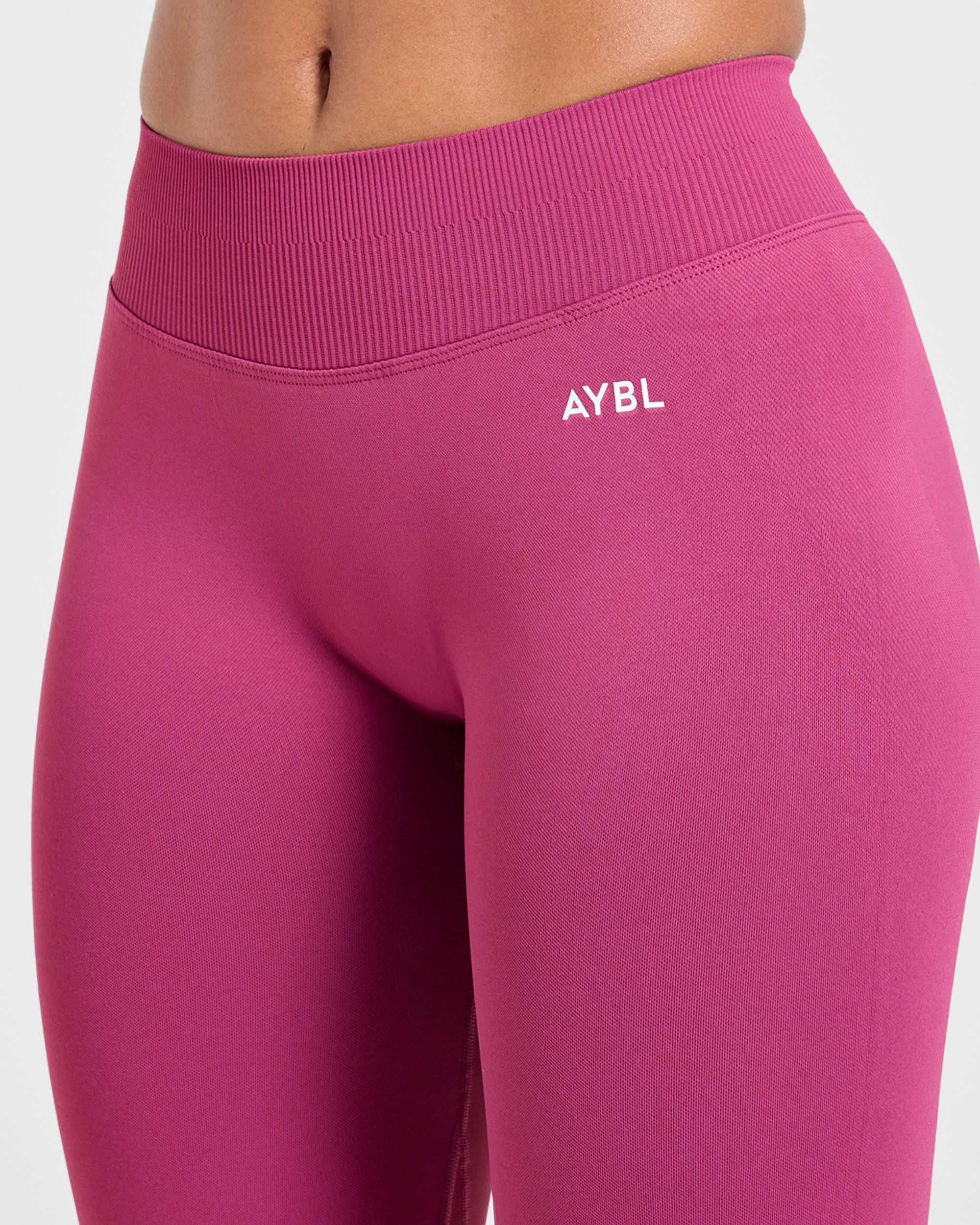 Enhance Seamless Flared Leggings - Dusky Rose